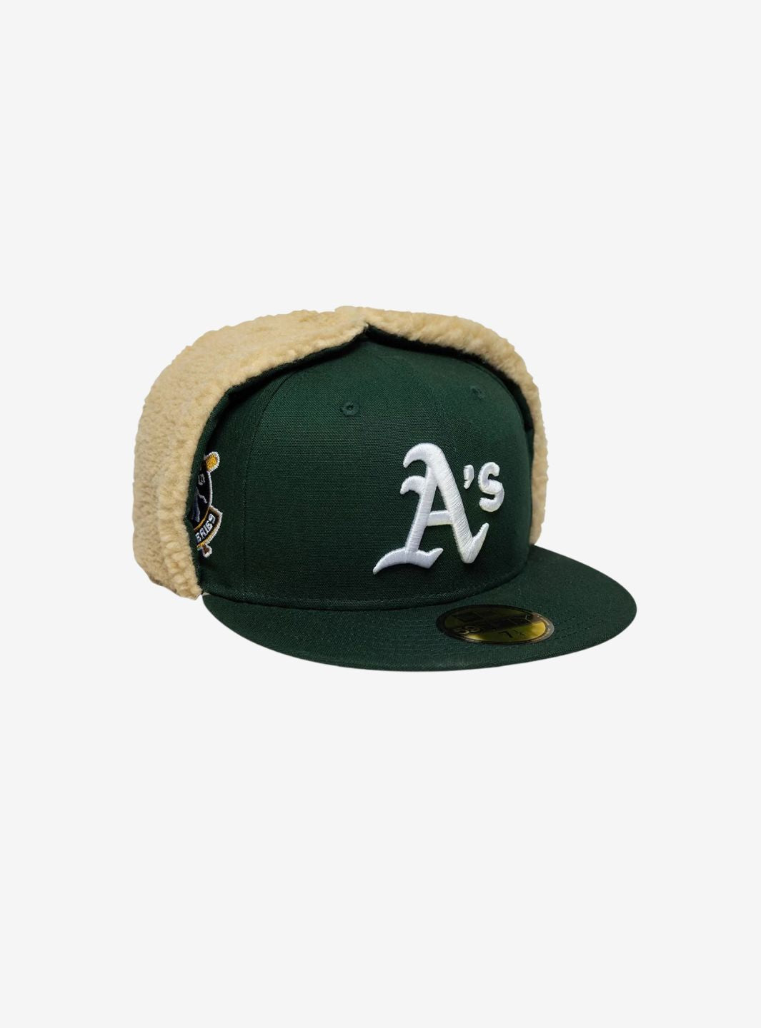New Era Athletics MLB World Series Dogear Verde Scuro 59FIFTY Fitted Cap | ResellZone