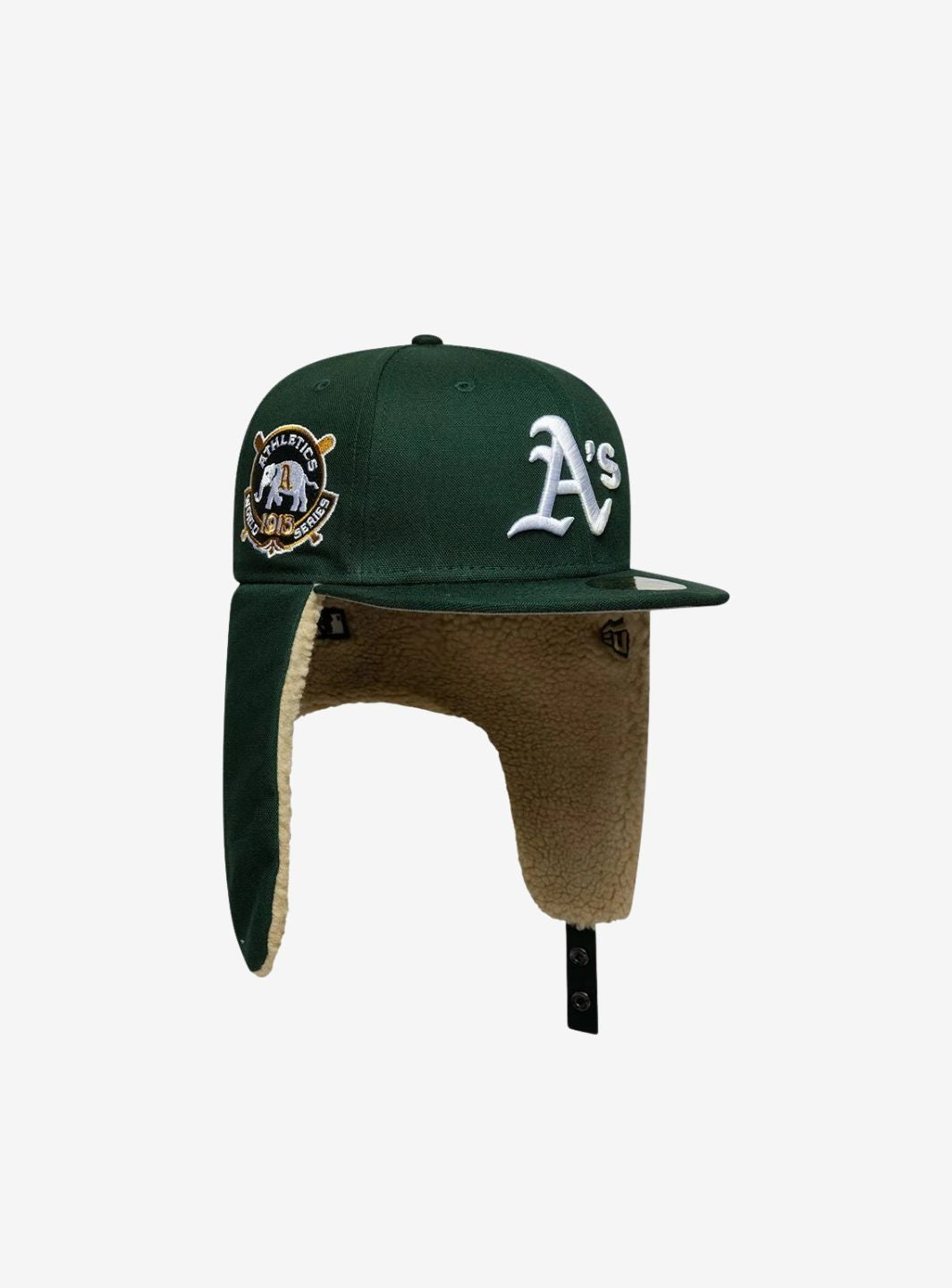 New Era Athletics MLB World Series Dogear Verde Scuro 59FIFTY Fitted Cap | ResellZone