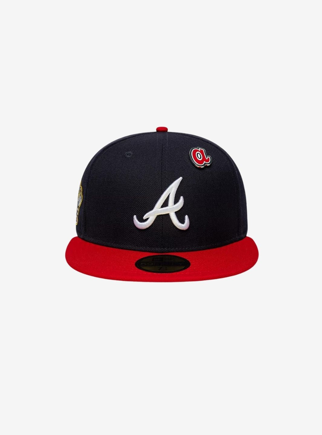 New Era Atlanta Braves MLB Icon Navy 59FIFTY Fitted Cap - 60915776 | ResellZone