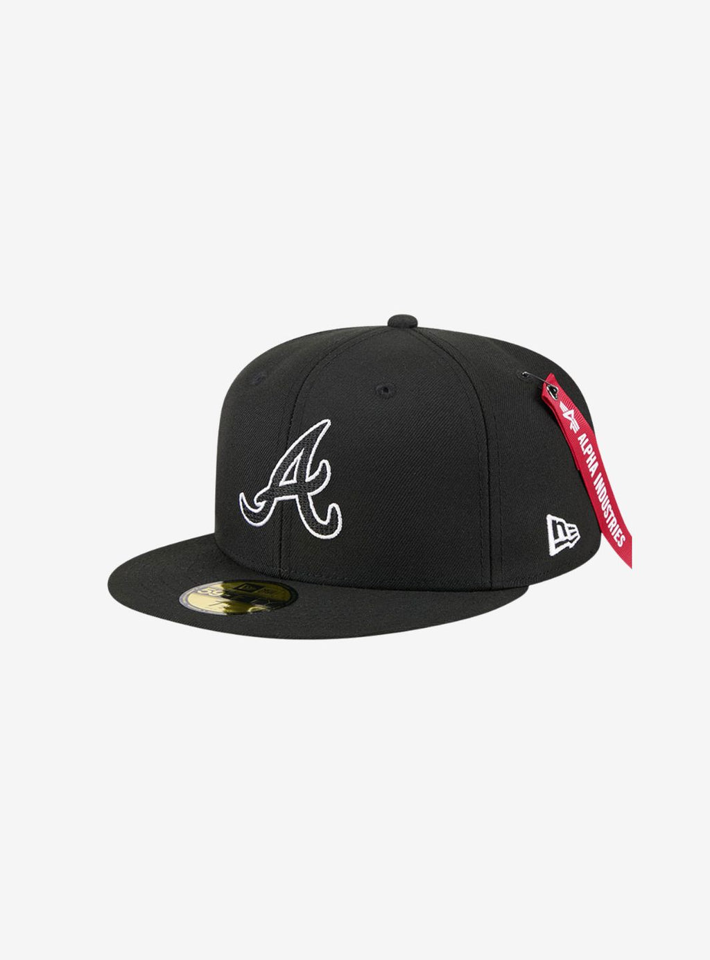 New Era Atlanta Falcons x Alpha Industries 59FIFTY Fitted Cap Black ...
