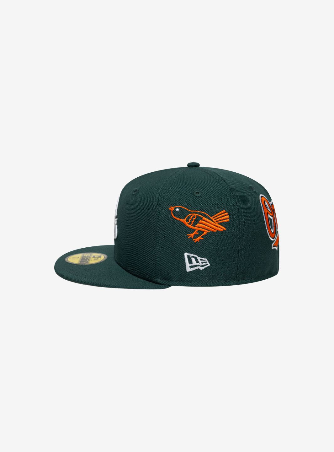 New Era Baltimore Orioles Image Seasonal Dark Green 59FIFTY Fitted Cap | ResellZone