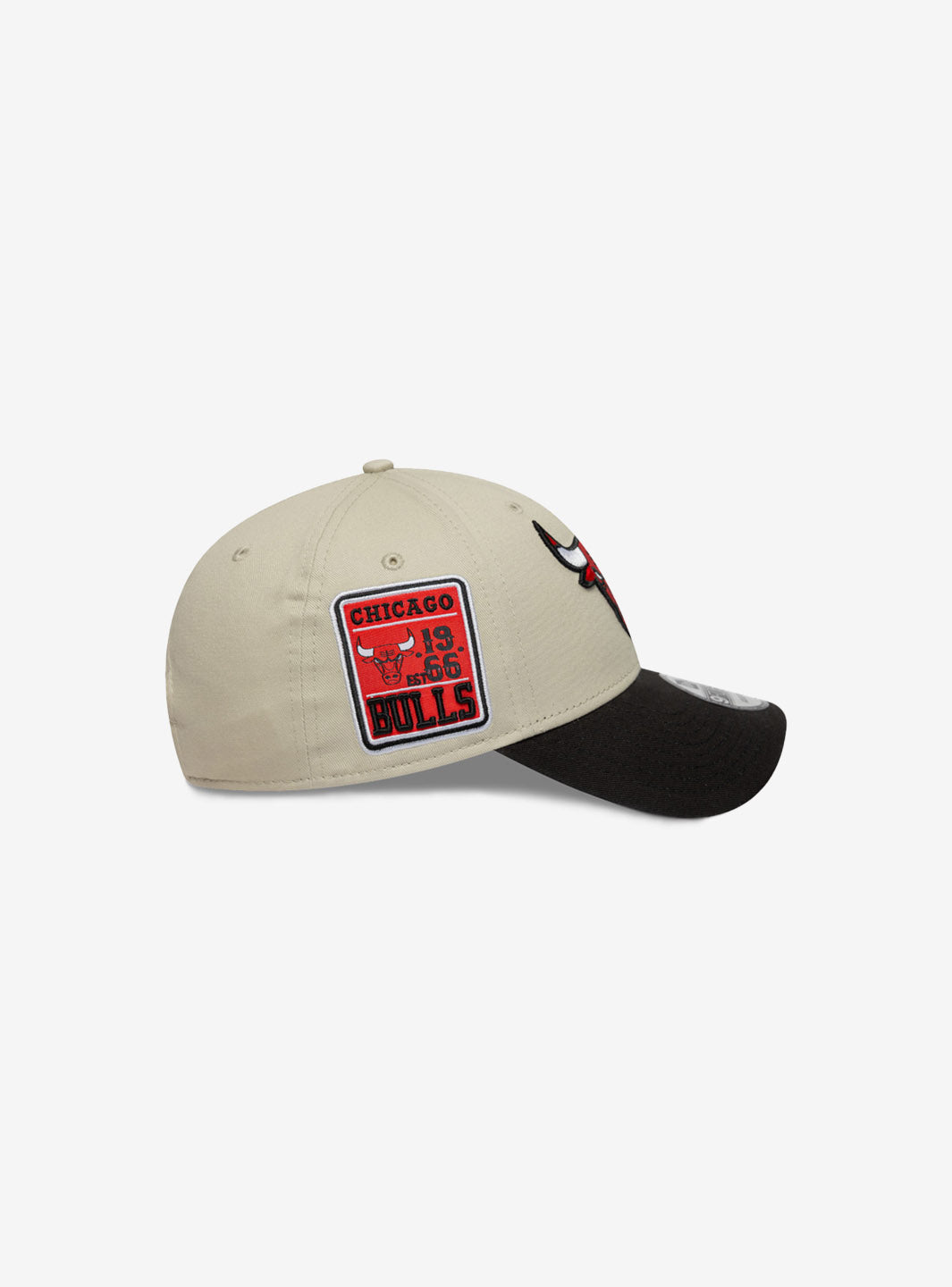 New Era Chicago Bulls NBA Contrast Patch Cream 9FORTY Cap - 60667564 | ResellZone