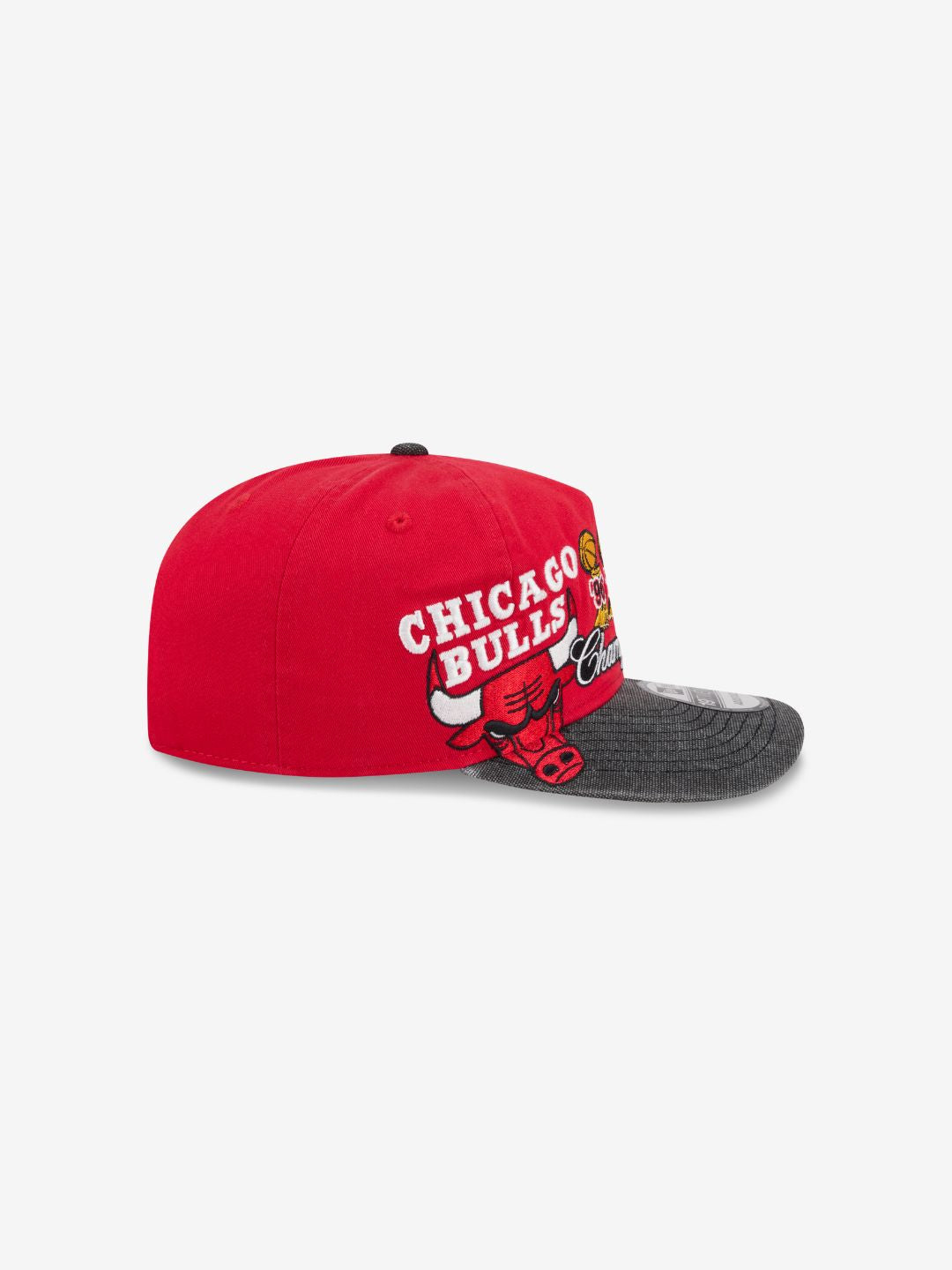New Era Chicago Bulls NBA Champions Red 9TWENTY Adjustable Cap | ResellZone
