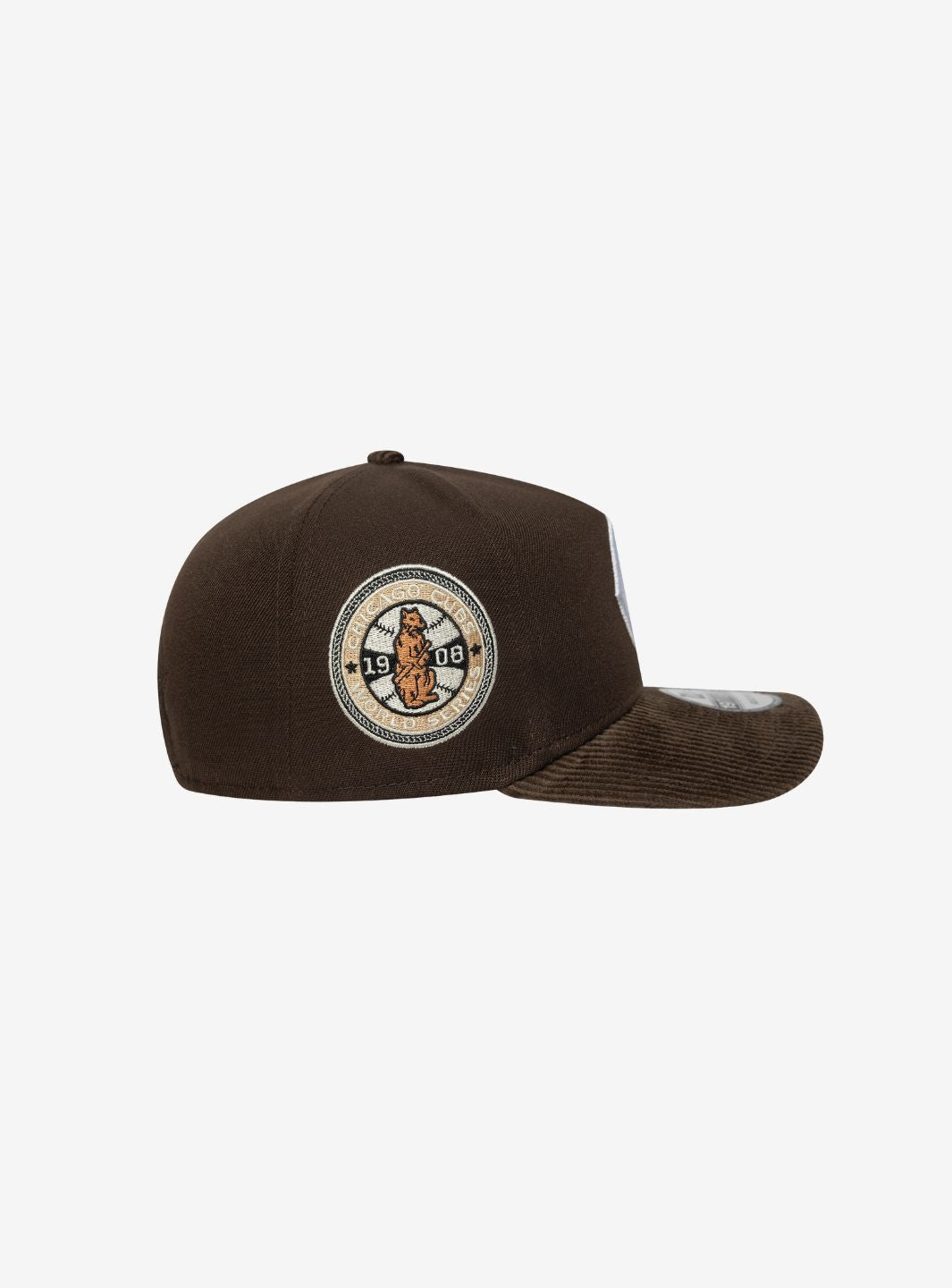 New Era Chicago Cubs MLB Cooperstown Cord Dark Brown 19TWENTY Adjustable Cap - 60758936 | ResellZone