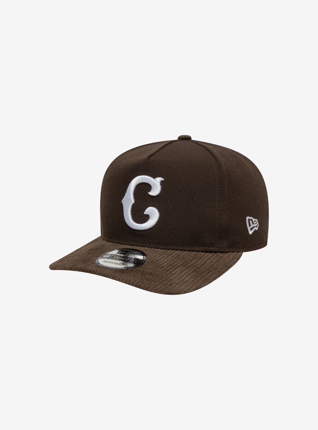 New Era Chicago Cubs MLB Cooperstown Cord Dark Brown 19TWENTY Adjustable Cap - 60758936 | ResellZone