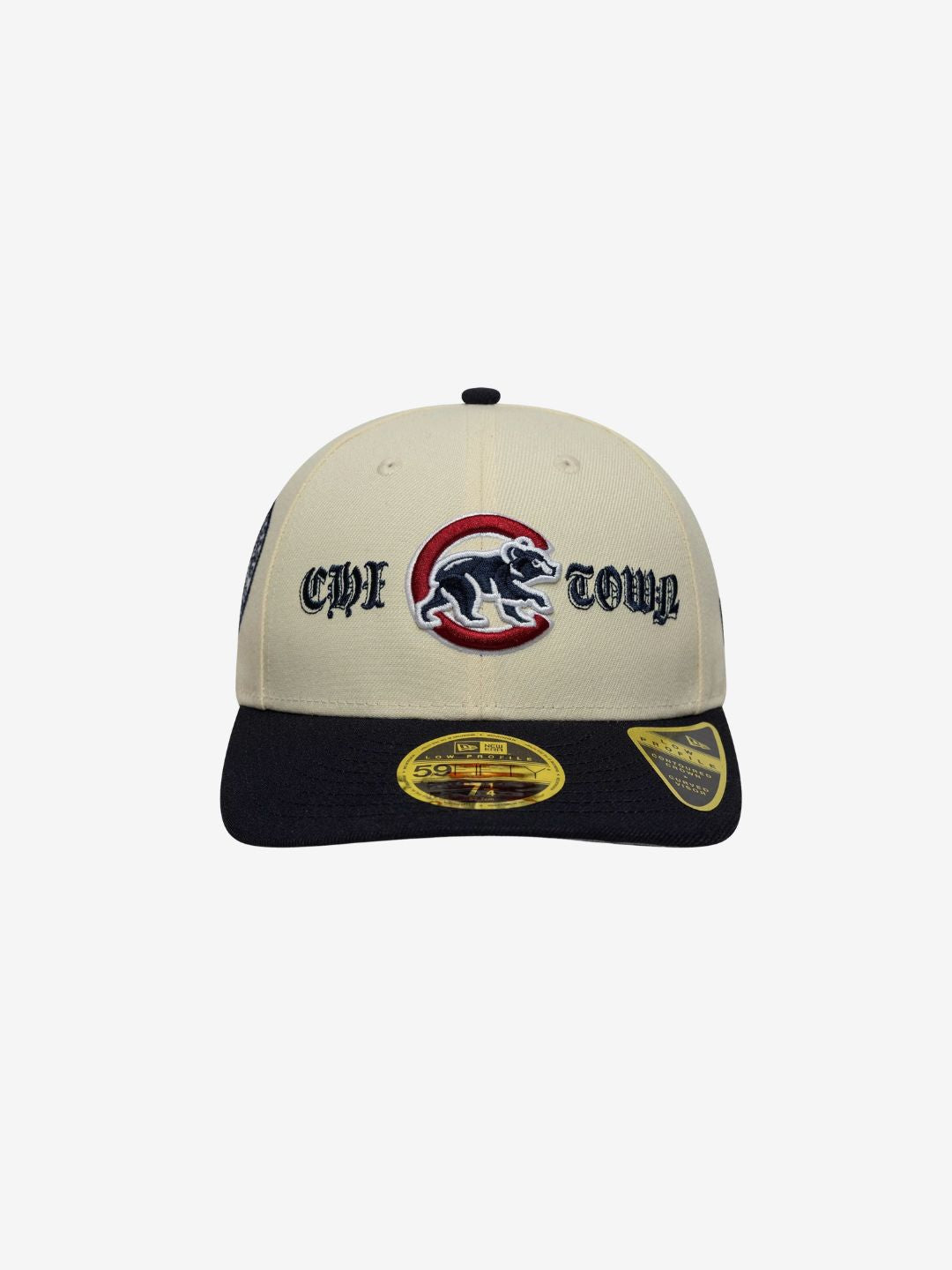 New Era Chicago Cubs MLB Cooperstown Cream Low Profile 59FIFTY Fitted Cap - 60771842 | ResellZone