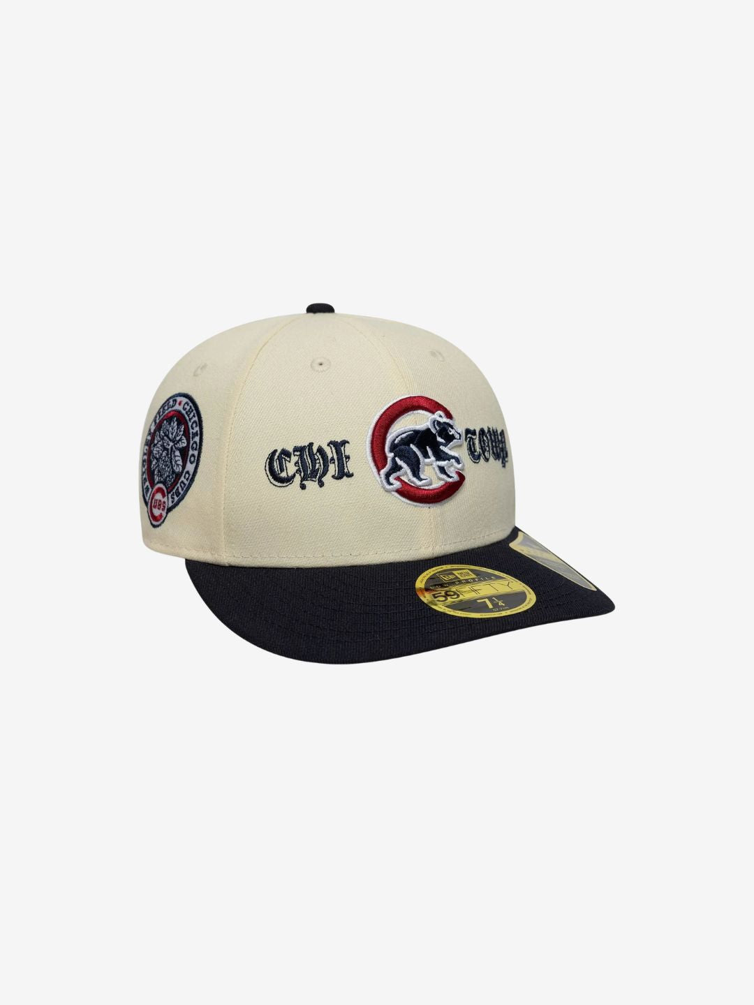 New Era Chicago Cubs MLB Cooperstown Cream Low Profile 59FIFTY Fitted Cap - 60771842 | ResellZone