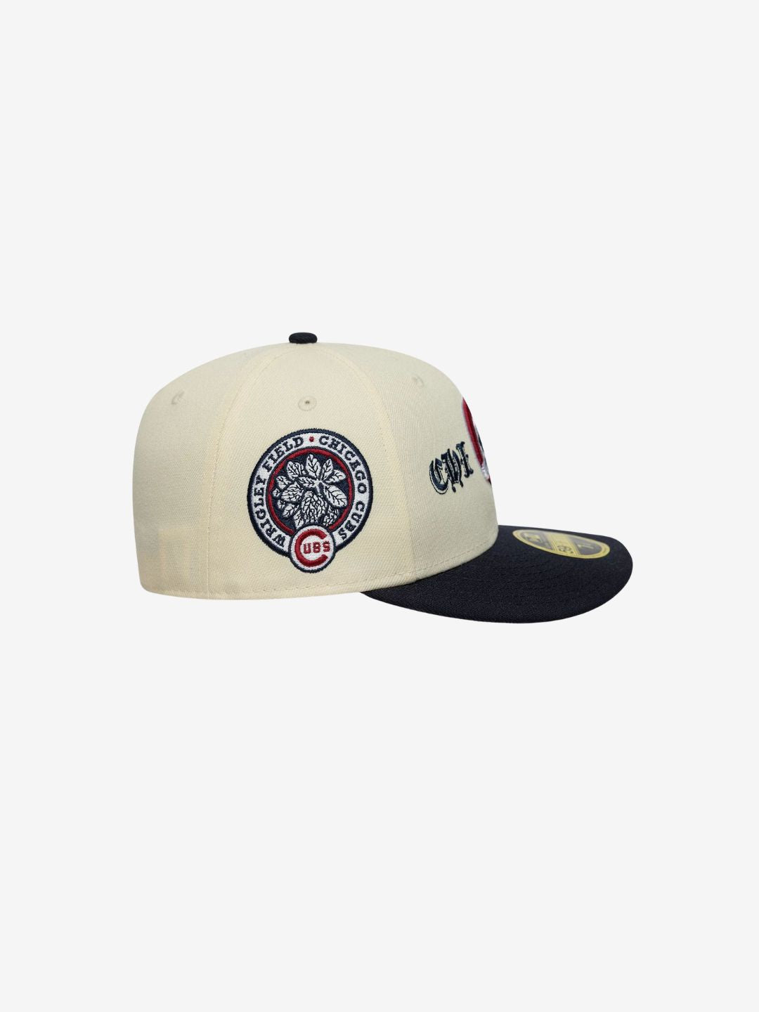 New Era Chicago Cubs MLB Cooperstown Cream Low Profile 59FIFTY Fitted Cap - 60771842 | ResellZone