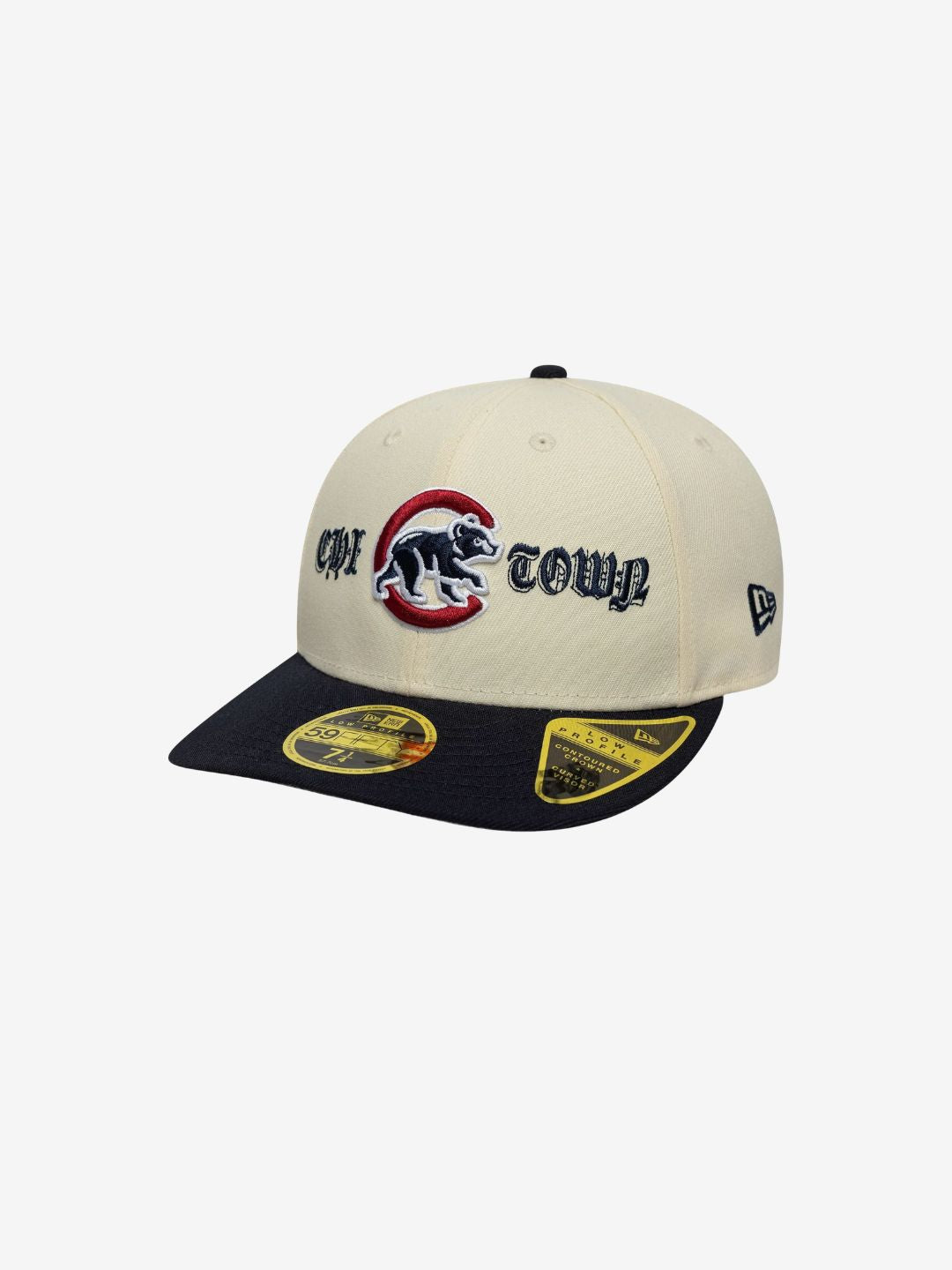 New Era Chicago Cubs MLB Cooperstown Cream Low Profile 59FIFTY Fitted Cap - 60771842 | ResellZone