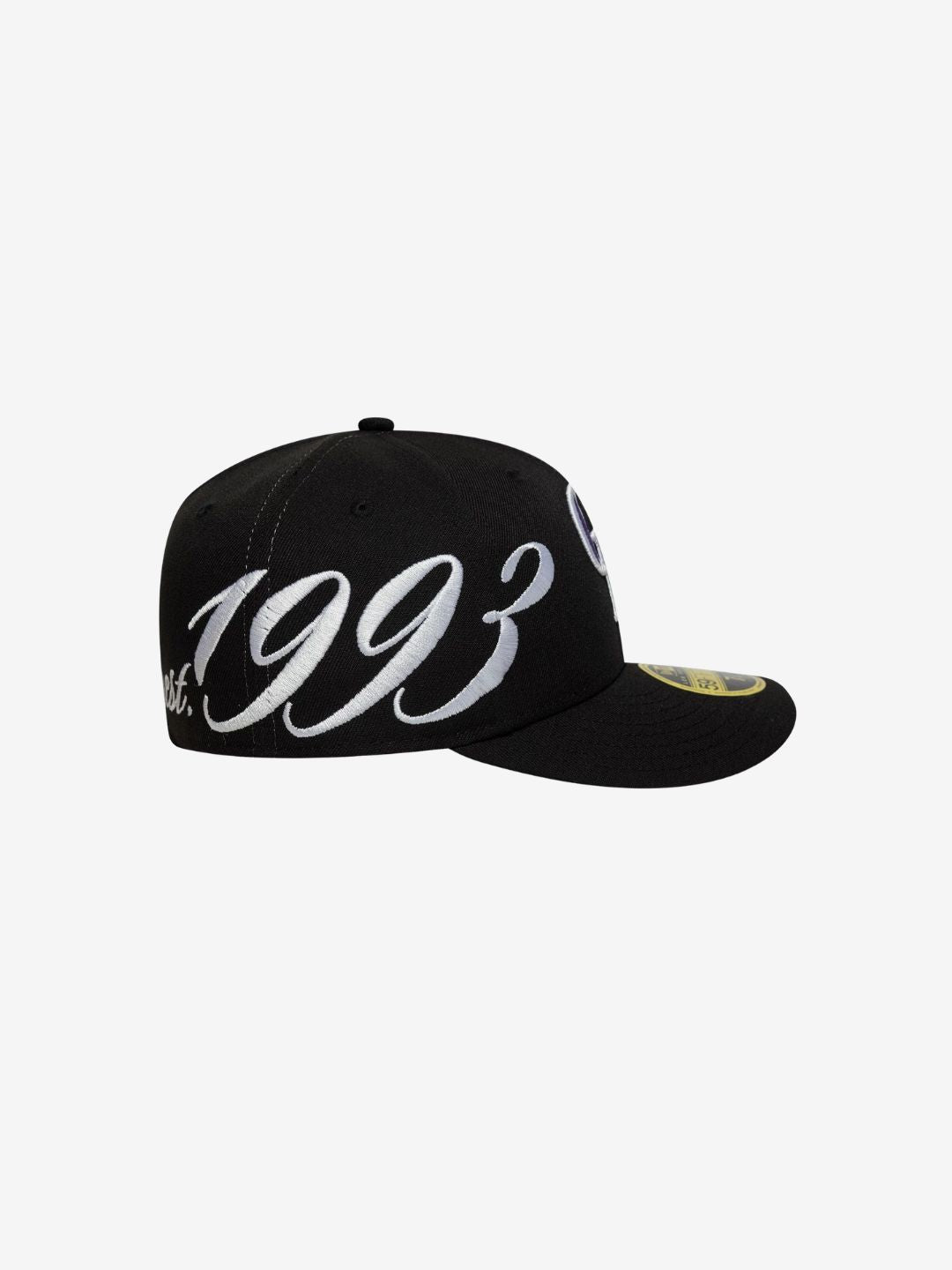 New Era Colorado Rockies MLB Est Script Black Low Profile 59FIFTY Fitted Cap - 60771829 | ResellZone