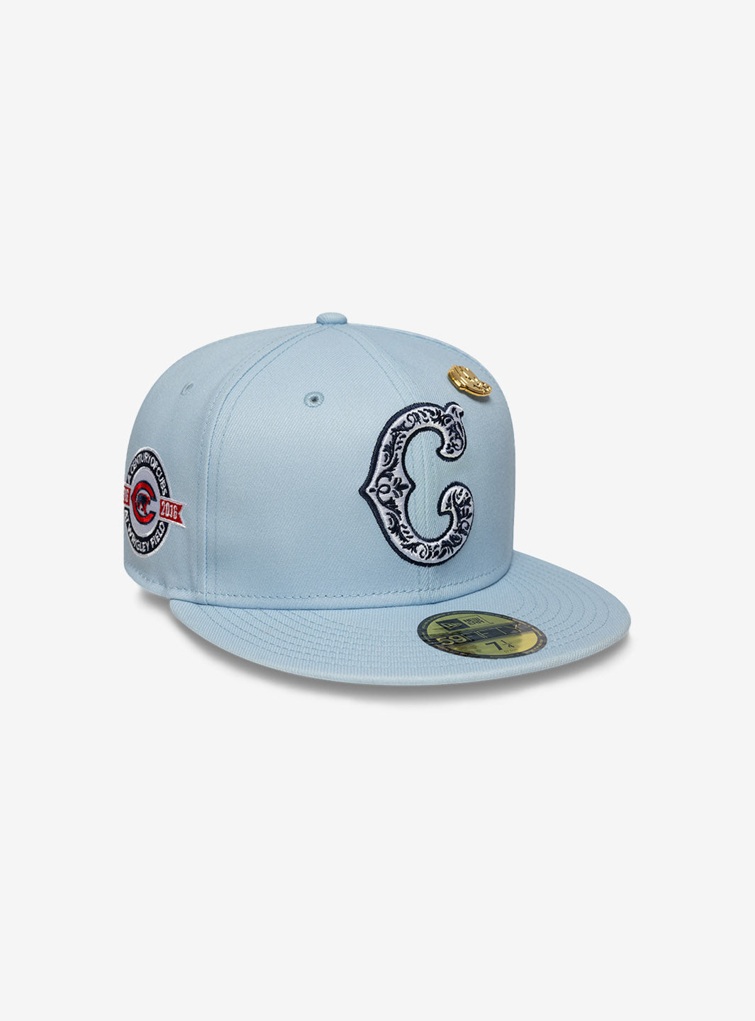 New Era Chicago Cubs Cooperstown Seasonal Pastel Blue 59FIFTY Cap - 60667608 | ResellZone