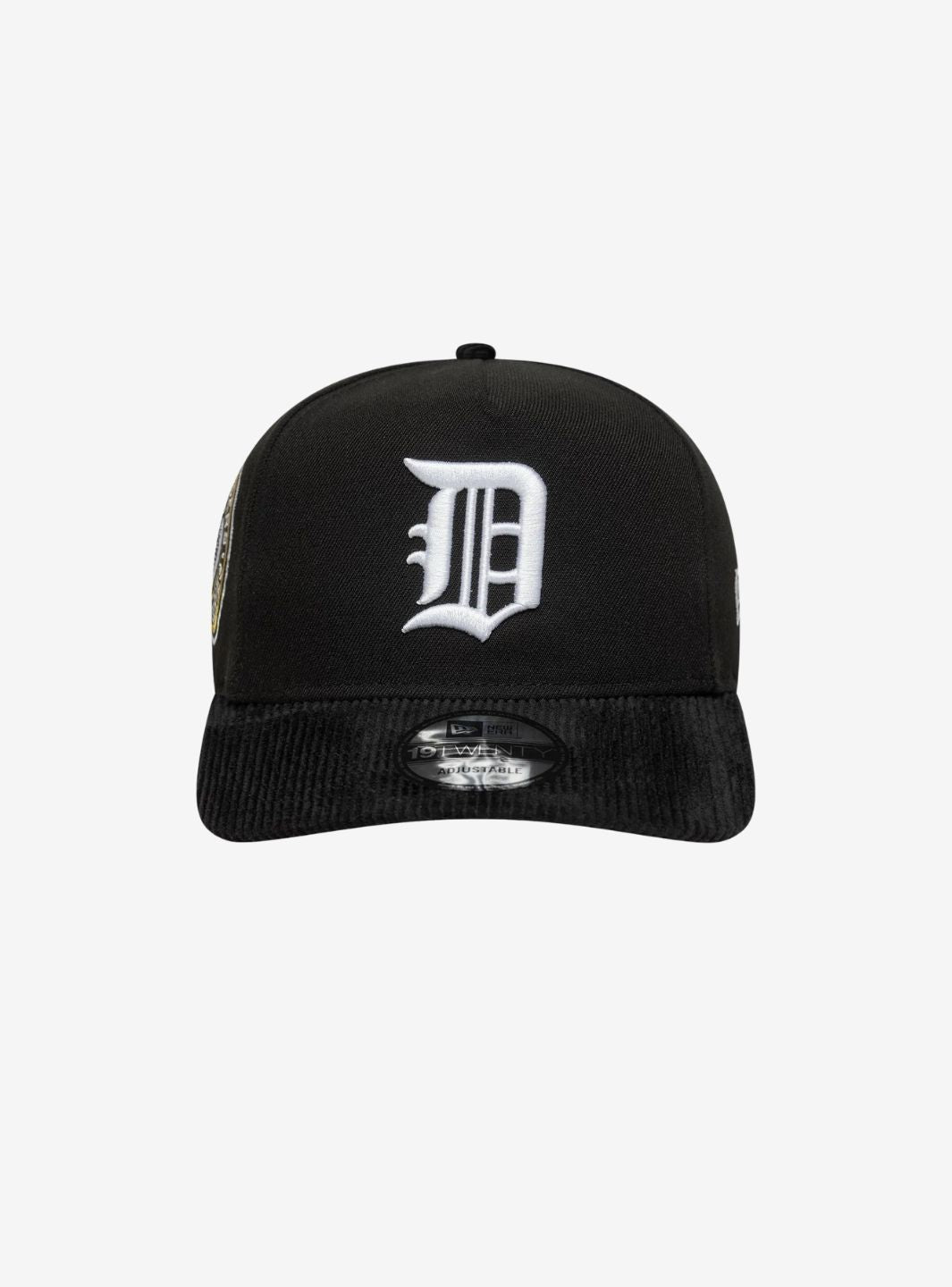 New Era Detroit Tigers MLB Cooperstown Cord Black 19TWENTY Adjustable Cap - 60758934 | ResellZone