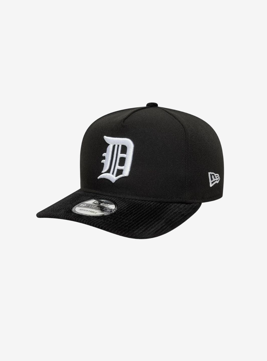 New Era Detroit Tigers MLB Cooperstown Cord Black 19TWENTY Adjustable Cap - 60758934 | ResellZone