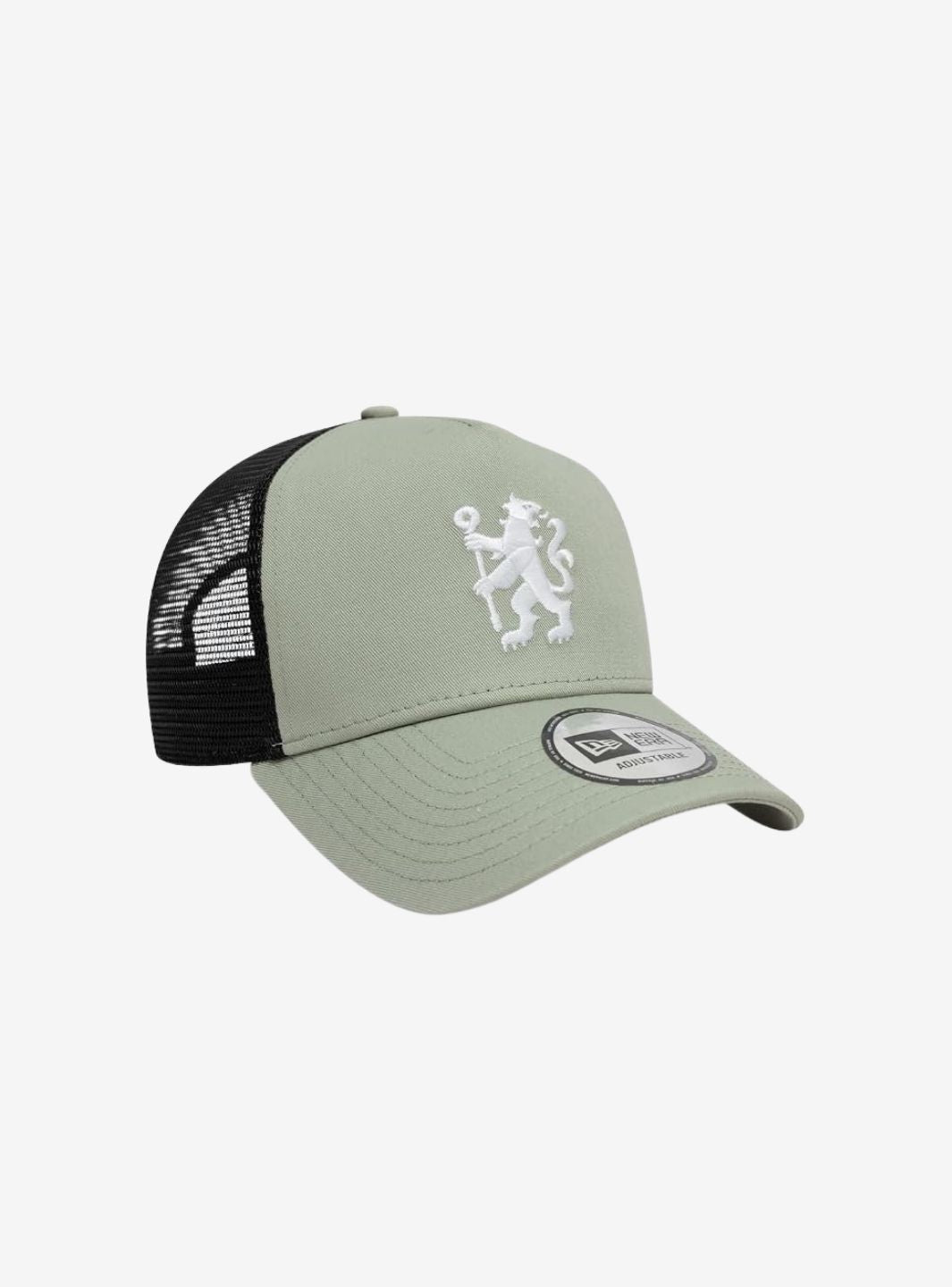 New Era FC Chelsea Green Pastel A-Frame Mesh Trucker Cap | ResellZone