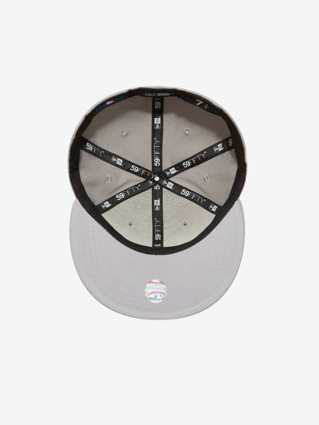 New Era LA Dodgers MLB Basic Grey 59FIFTY Fitted Cap - 10531950 | ResellZone