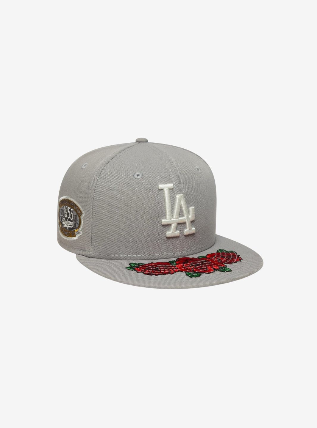 New Era LA Dodgers MLB Cooperstown Floral Grigio 59FIFTY Fitted Cap - 60772628 | ResellZone
