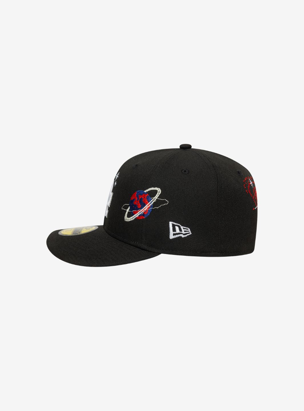 New Era LA Dodgers MLB Planet Icon Black 59FIFTY Fitted Cap - 60758941 | ResellZone