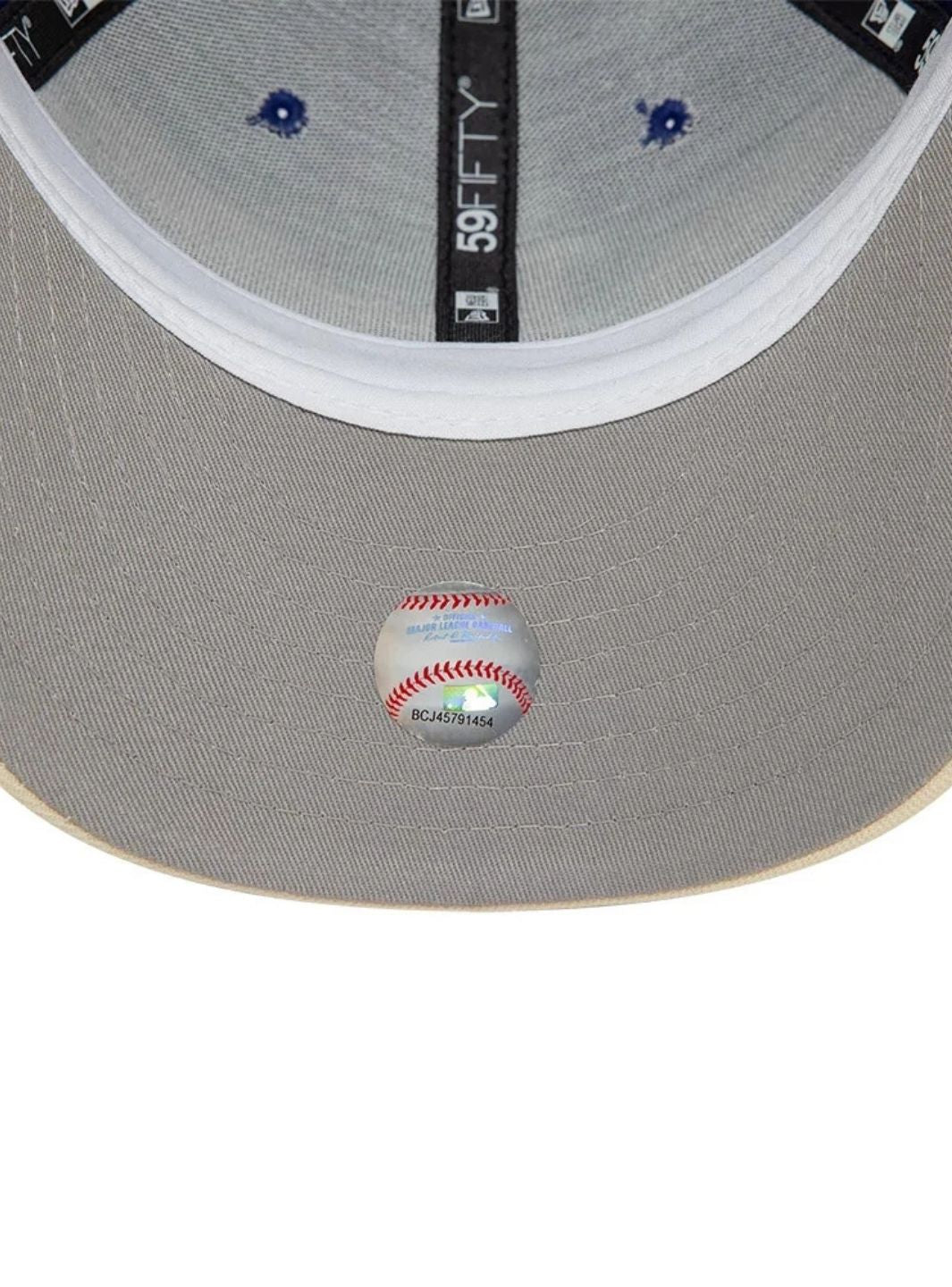 New Era LA Dodgers MLB Team Wings Blu 59FIFTY Fitted Cap
