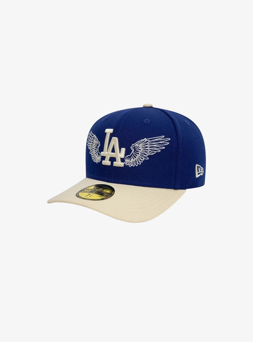 New Era LA Dodgers MLB Team Wings Blu 59FIFTY Fitted Cap