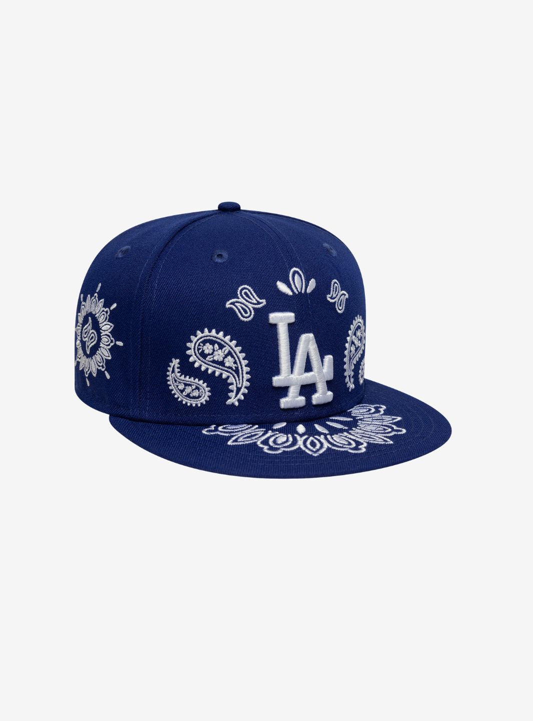 New Era Los Angeles Dodgers MLB 59FIFTY Fitted Cap Paisley Blue - 60691174 | ResellZone