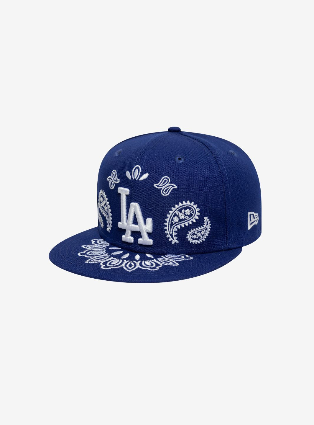 New Era Los Angeles Dodgers MLB 59FIFTY Fitted Cap Paisley Blue - 60691174 | ResellZone