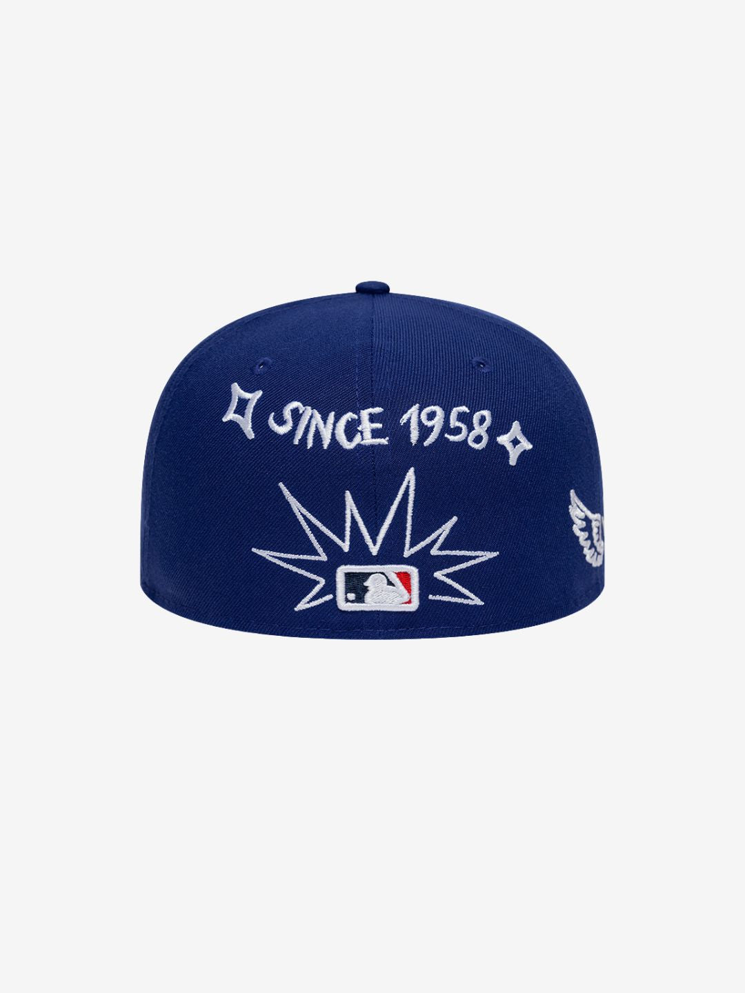 New Era Los Angeles Dodgers Scribble MLB 59FIFTY Blue Fitted Cap | ResellZone