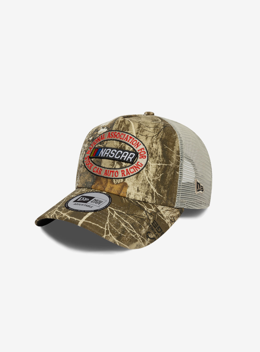 New Era Nascar Classics Camo E-Frame Trucker 9FORTY Cap - 60667693 | ResellZone