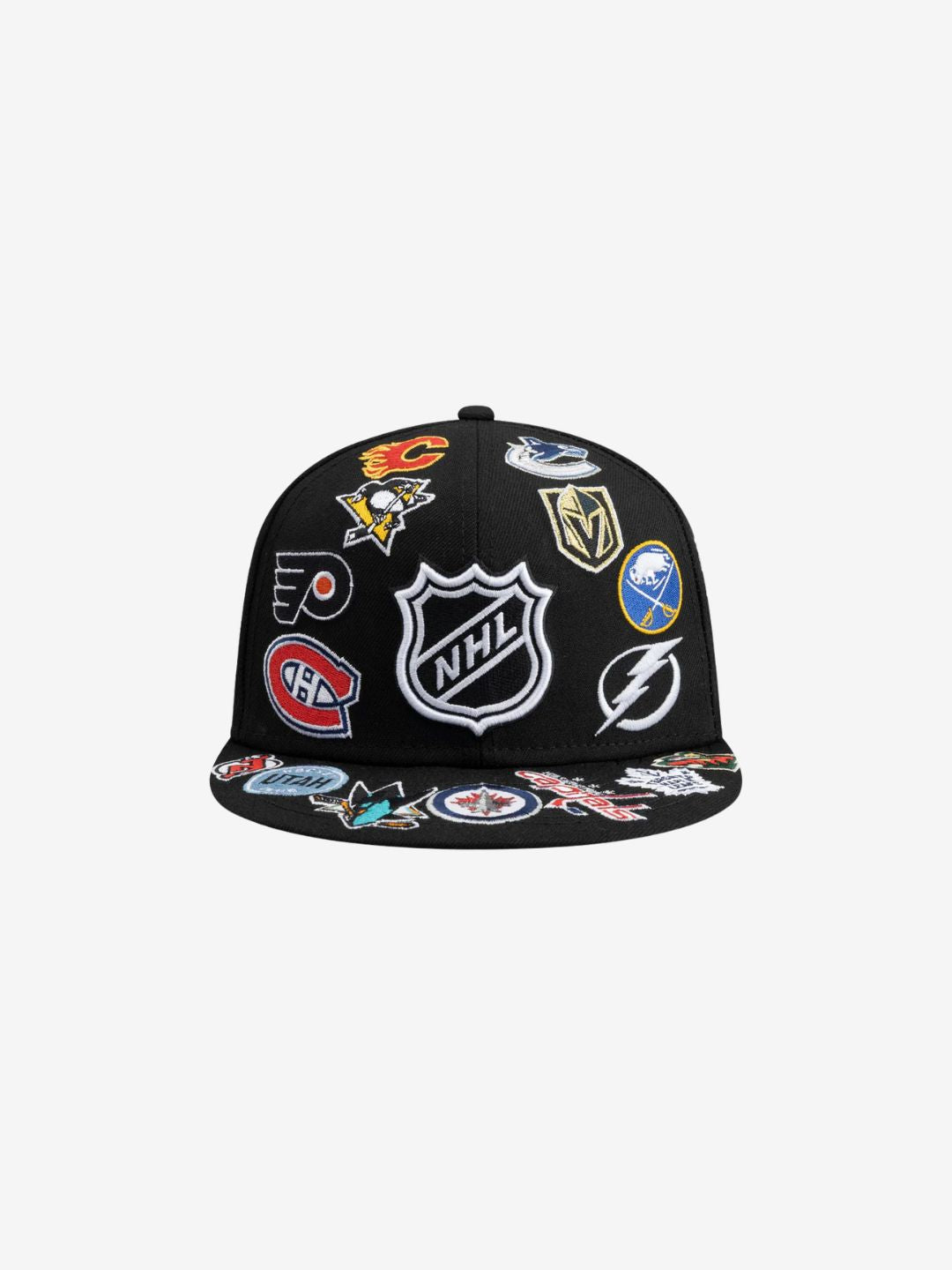 New Era National Hockey League 59FIFTY Black Fitted Cap | ResellZone