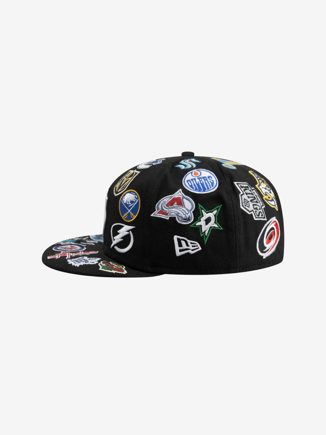New Era National Hockey League 59FIFTY Black Fitted Cap | ResellZone