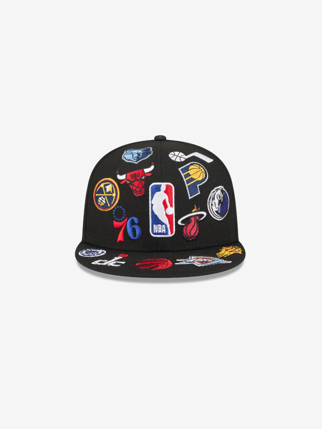 New Era NBA All Over Black 59FIFTY Fitted Cap - 60803222 | ResellZone