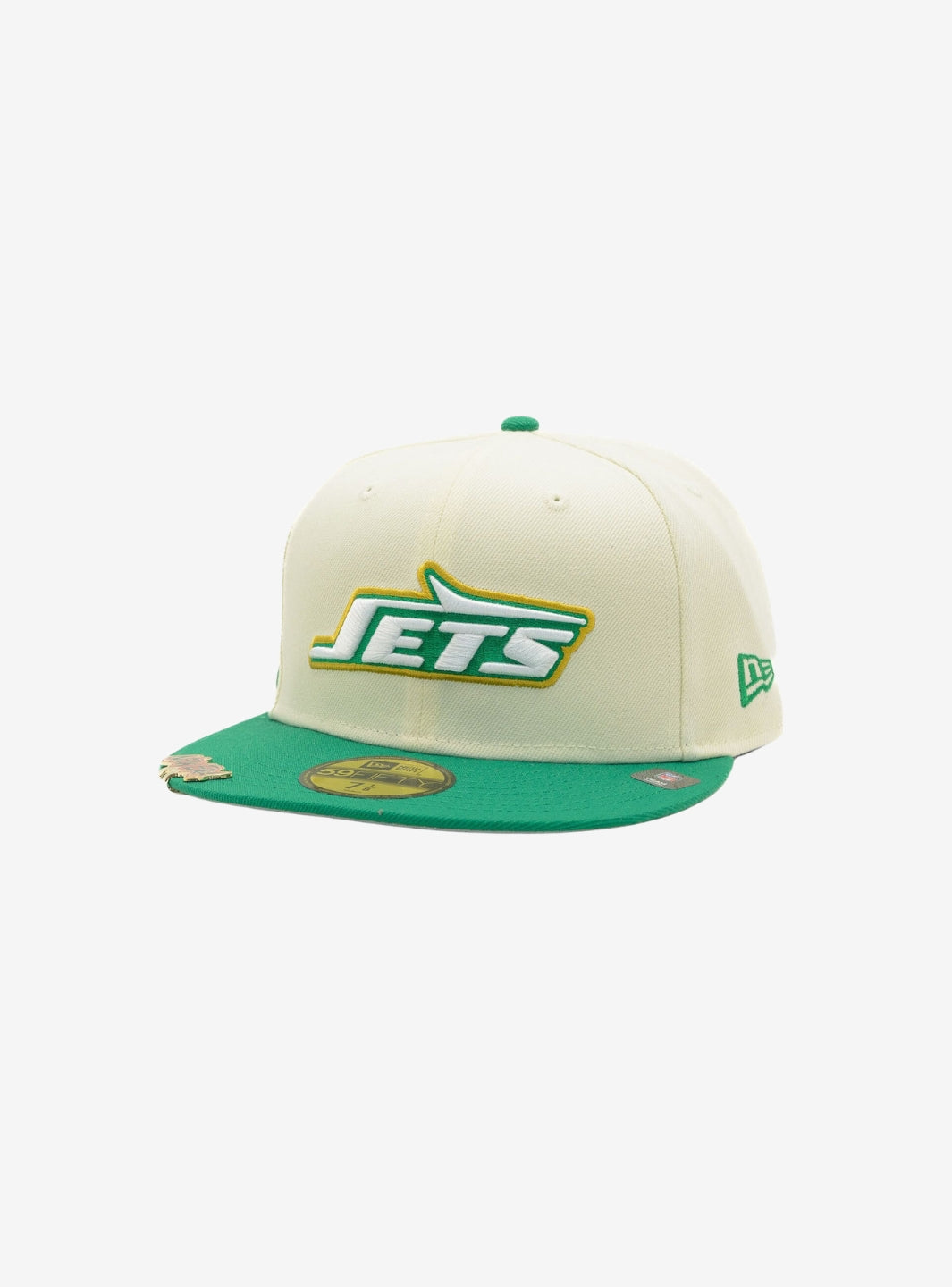 New Era New York Jets NFL 59FIFTY Visor Clip Off White | ResellZone