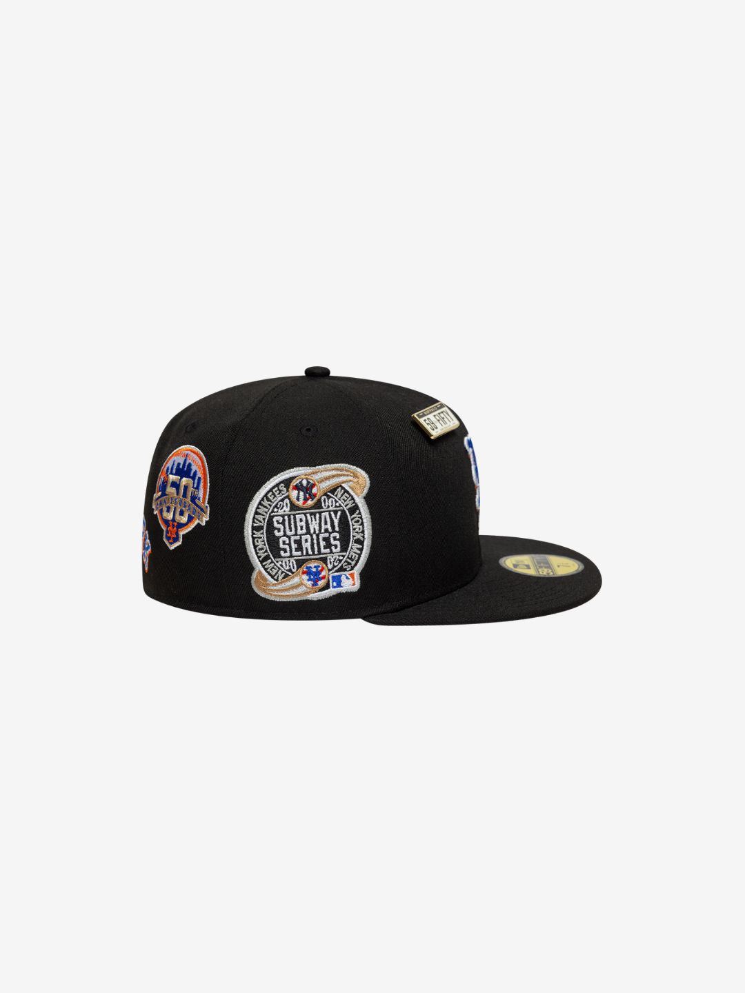 New Era New York Mets MLB Subway Series Black 59FIFTY Fitted Cap - 60771867 | ResellZone