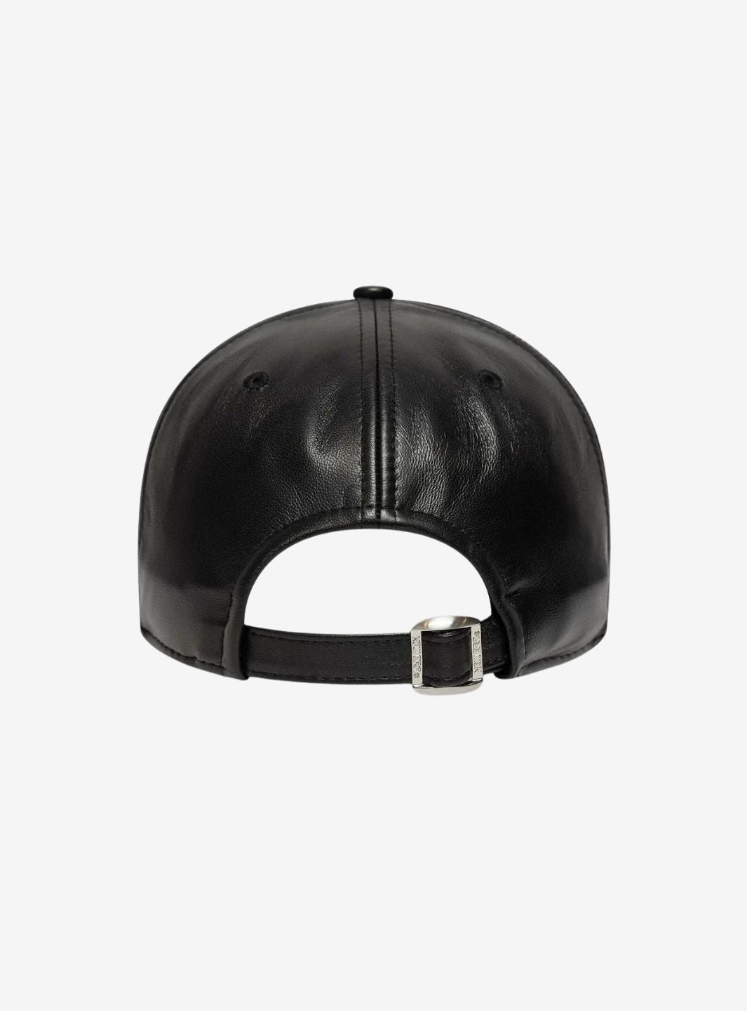 New Era New York Yankees Black IMG Leather 9FORTY Adjustable Cap | ResellZone