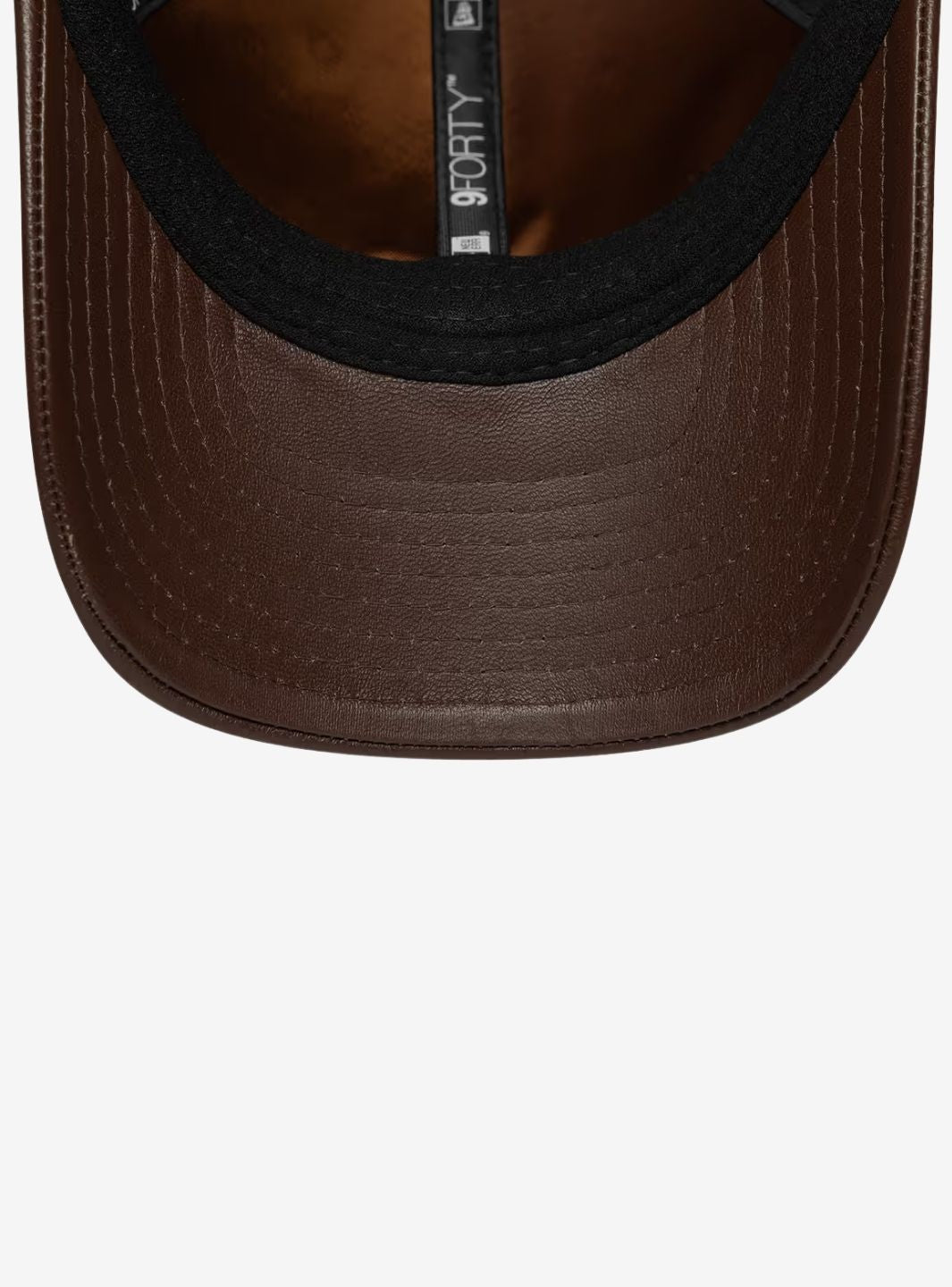 New Era New York Yankees Brown IMG Leather 9FORTY Adjustable Cap - 60756193 | ResellZone