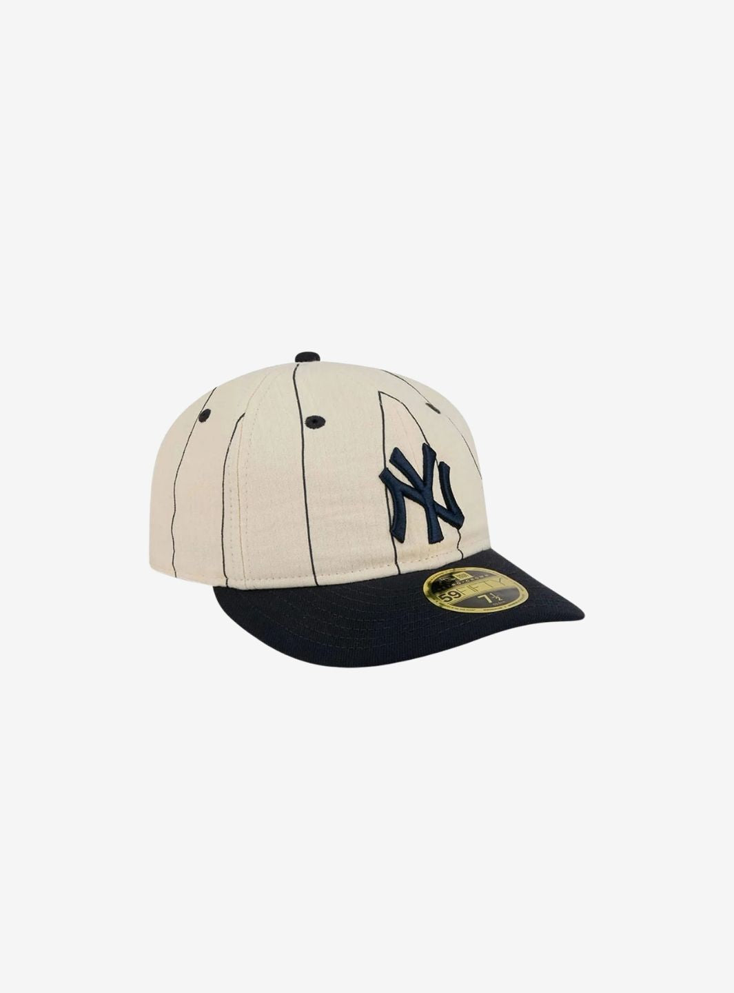 New Era New York Yankees MLB Linen Cream Retro Crown 59FIFTY Fitted Cap - 60799768 | ResellZone