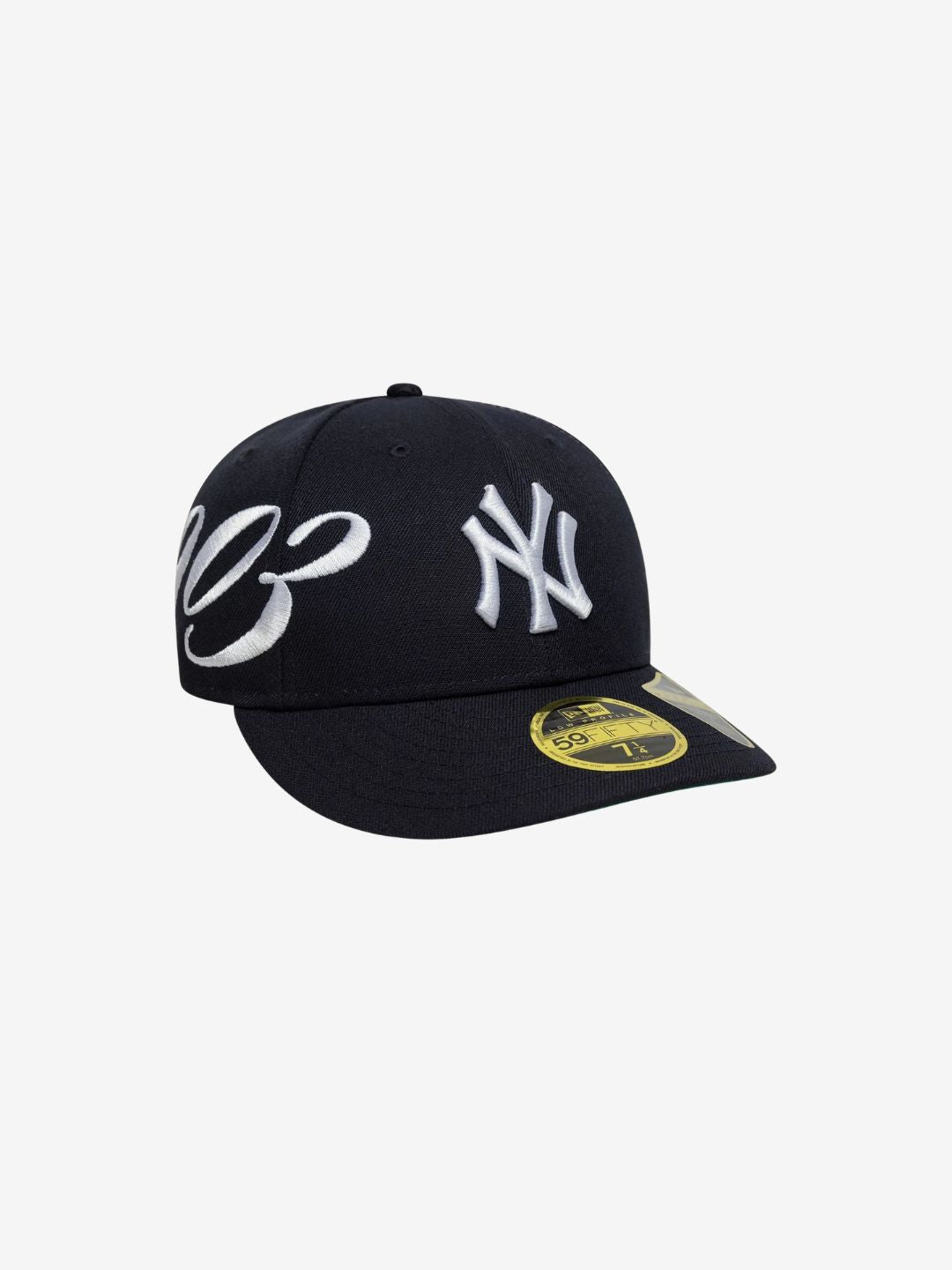 New Era New York Yankees MLB Est Script Navy Low Profile 59FIFTY Fitted Cap - 60771833 | ResellZone