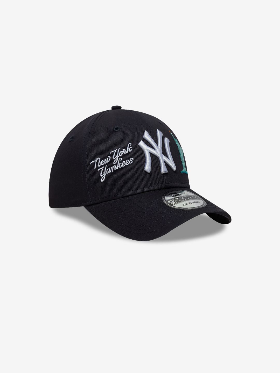 New Era New York Yankees MLB Navy Blue 9FORTY Adjustable Cap - 60856324 | ResellZone