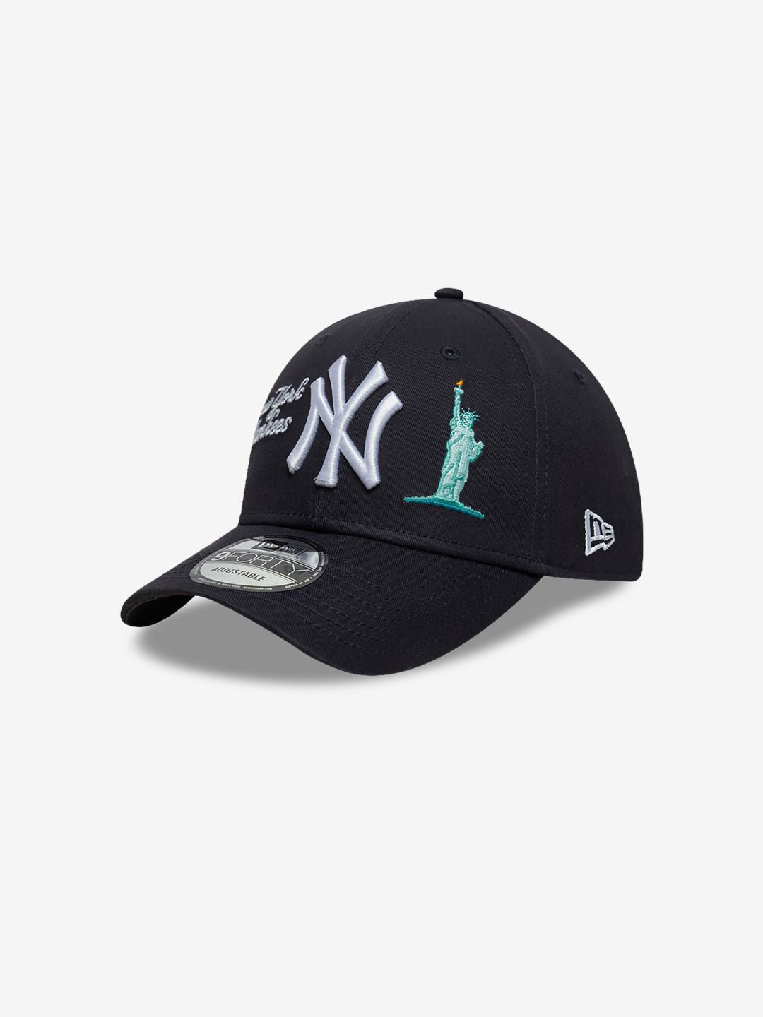 New Era New York Yankees MLB Navy Blue 9FORTY Adjustable Cap - 60856324 | ResellZone