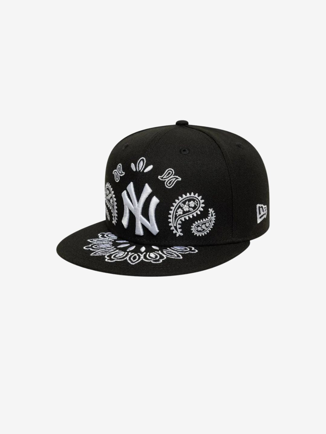 New Era New York Yankees MLB Paisley Black 59FIFTY Fitted Cap | ResellZone