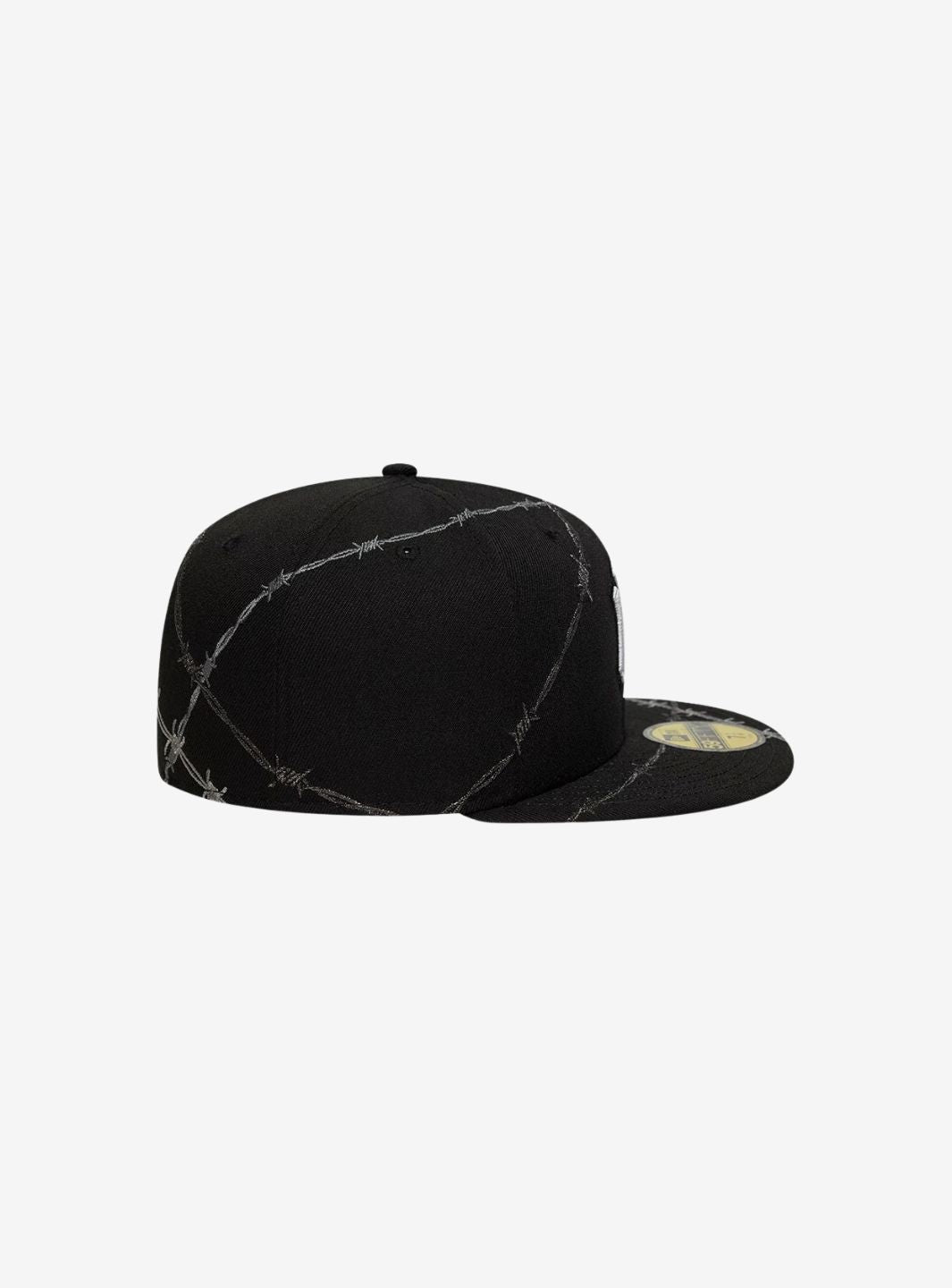 New Era New York Yankees MLB Wire Black 59FIFTY Fitted Cap | ResellZone