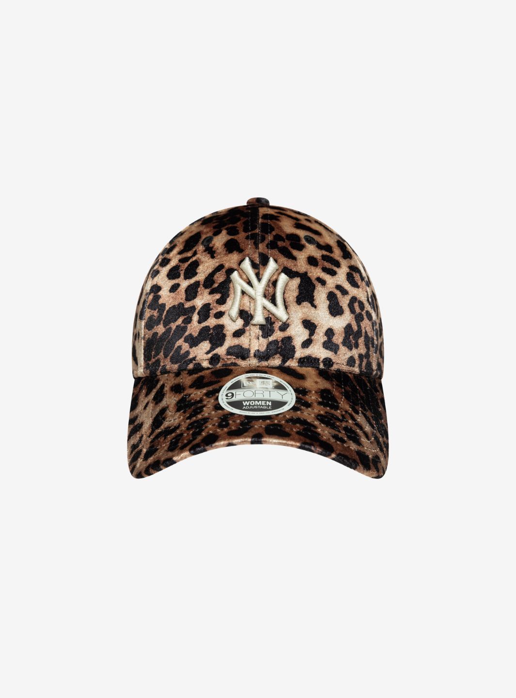 New Era New York Yankees Womens MLB Leo Velour Dark Brown 9FORTY Adjustable Cap | ResellZone