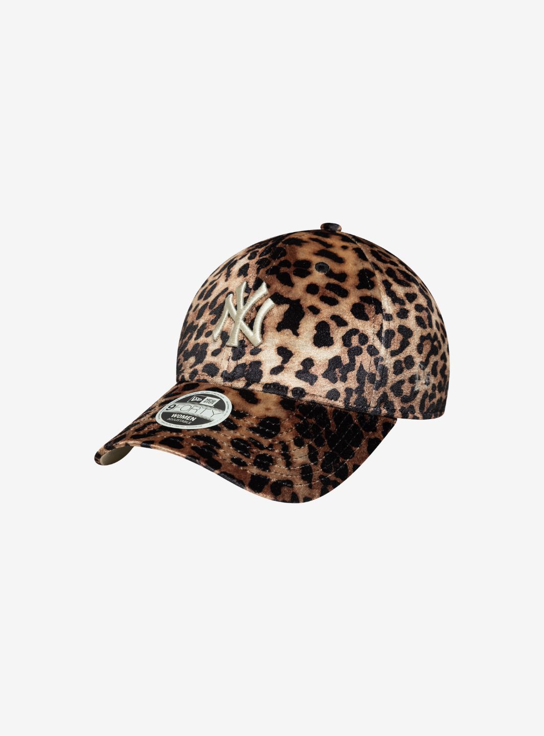 New Era New York Yankees Womens MLB Leo Velour Dark Brown 9FORTY Adjustable Cap | ResellZone