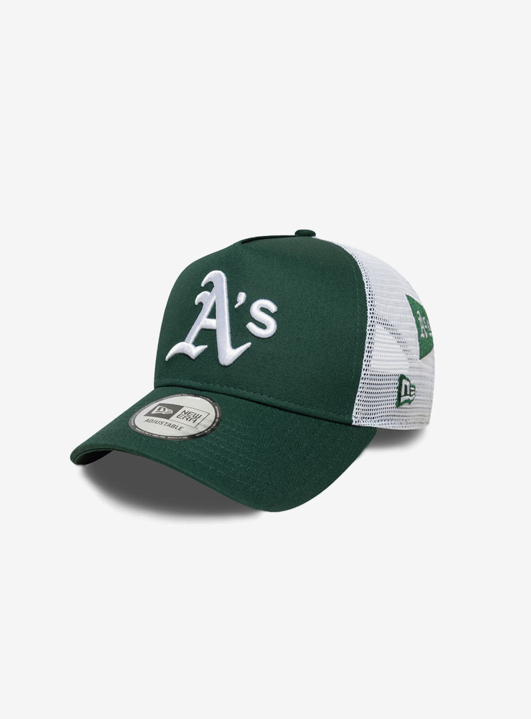 New Era Oakland Athletics Multi Patch Green Trucker Cap | ResellZone