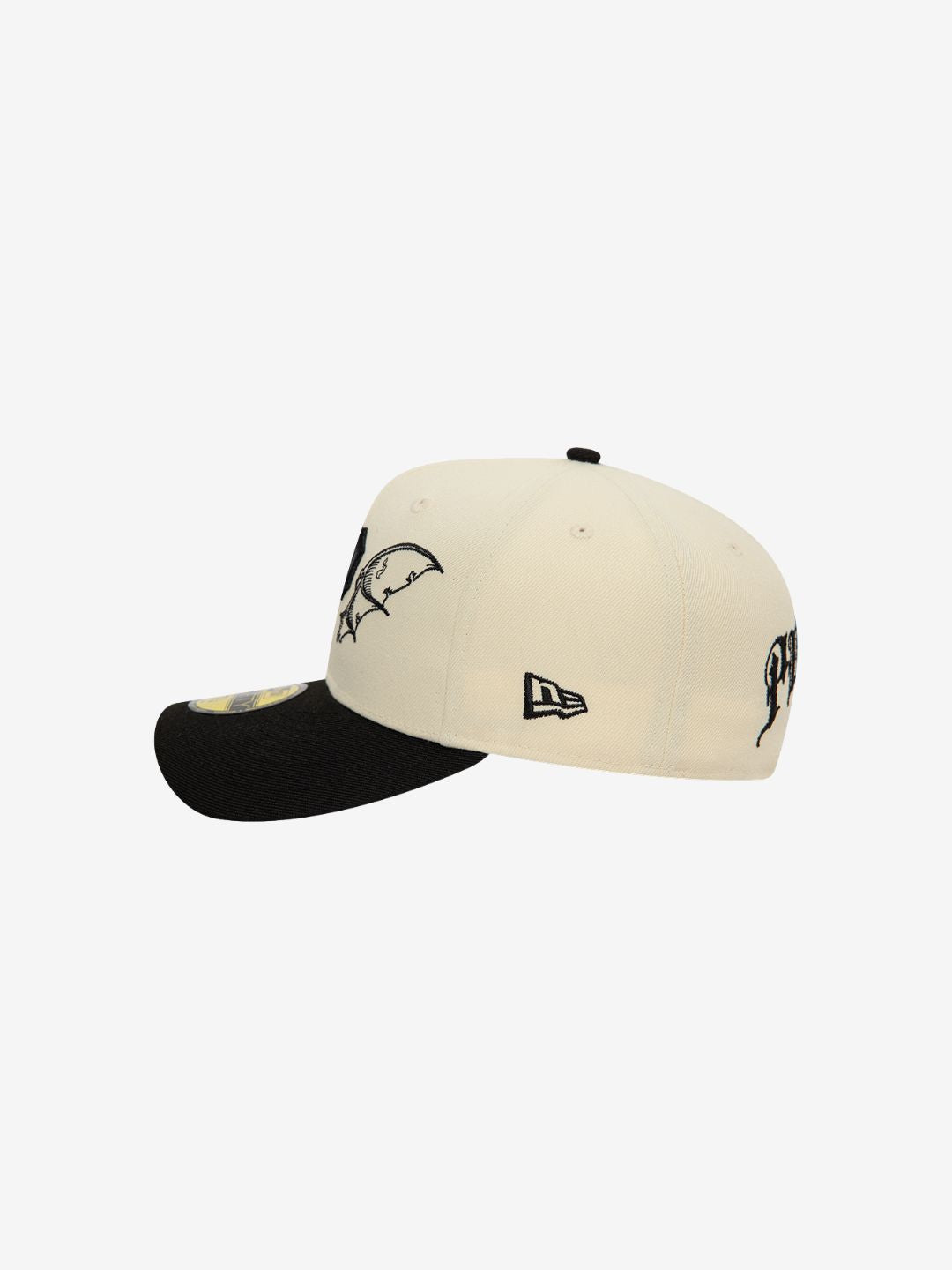 New Era Pittsburgh Pirates MLB Team Wings Light Beige 59FIFTY Fitted Cap | ResellZone