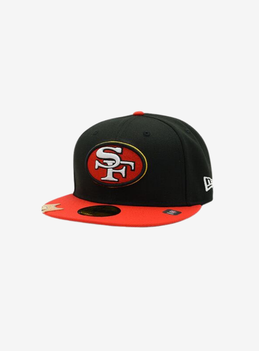 New Era San Francisco 49ers NFL 59FIFTY Visor Clip Black | ResellZone