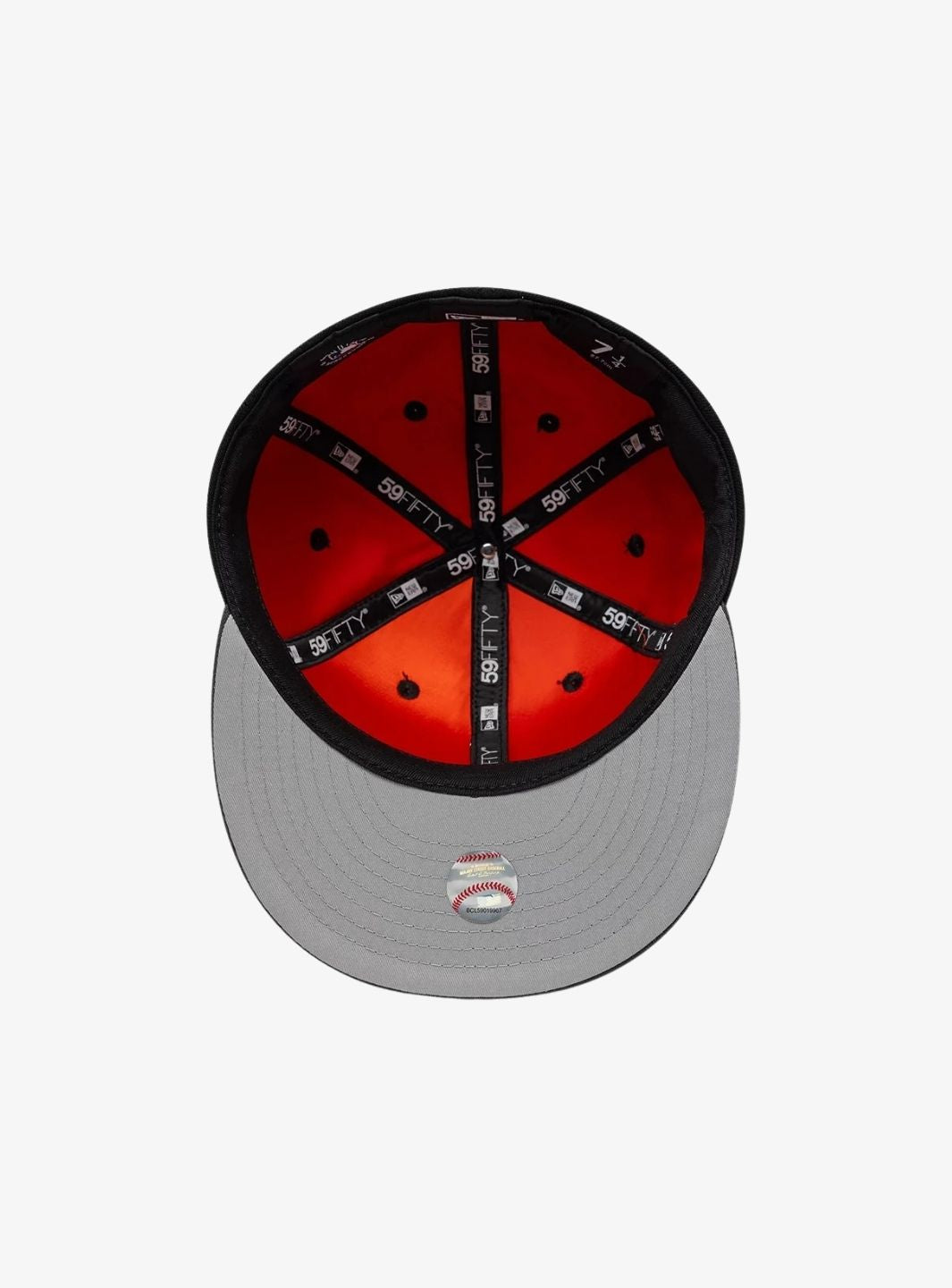 New Era San Francisco Giants MLB Multi Logo Satin Lined Black 59FIFTY Fitted Cap