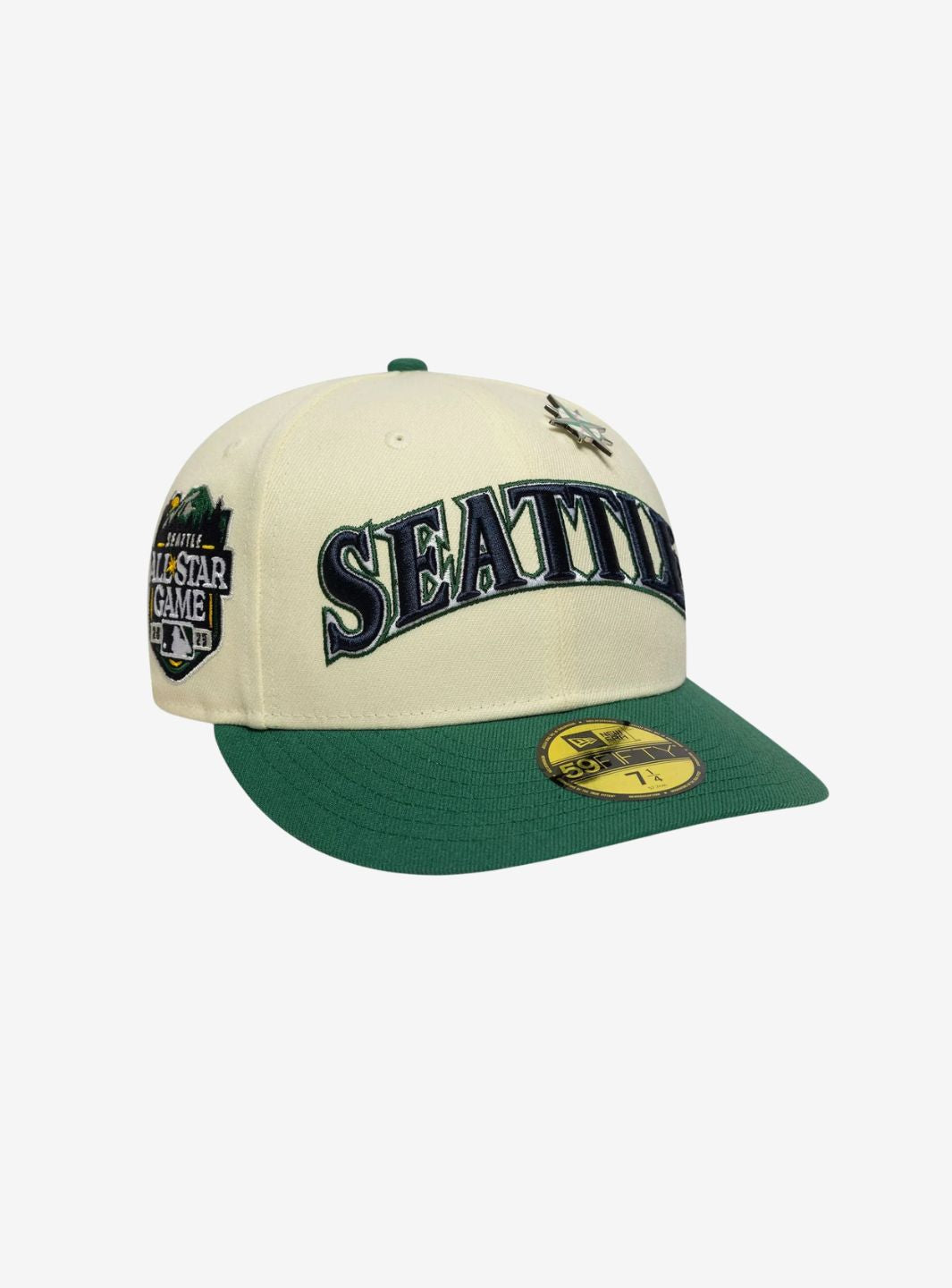 New Era Seattle Mariners MLB All Star Game 59FIFTY Fitted Cap Cream - 60691162 | ResellZone