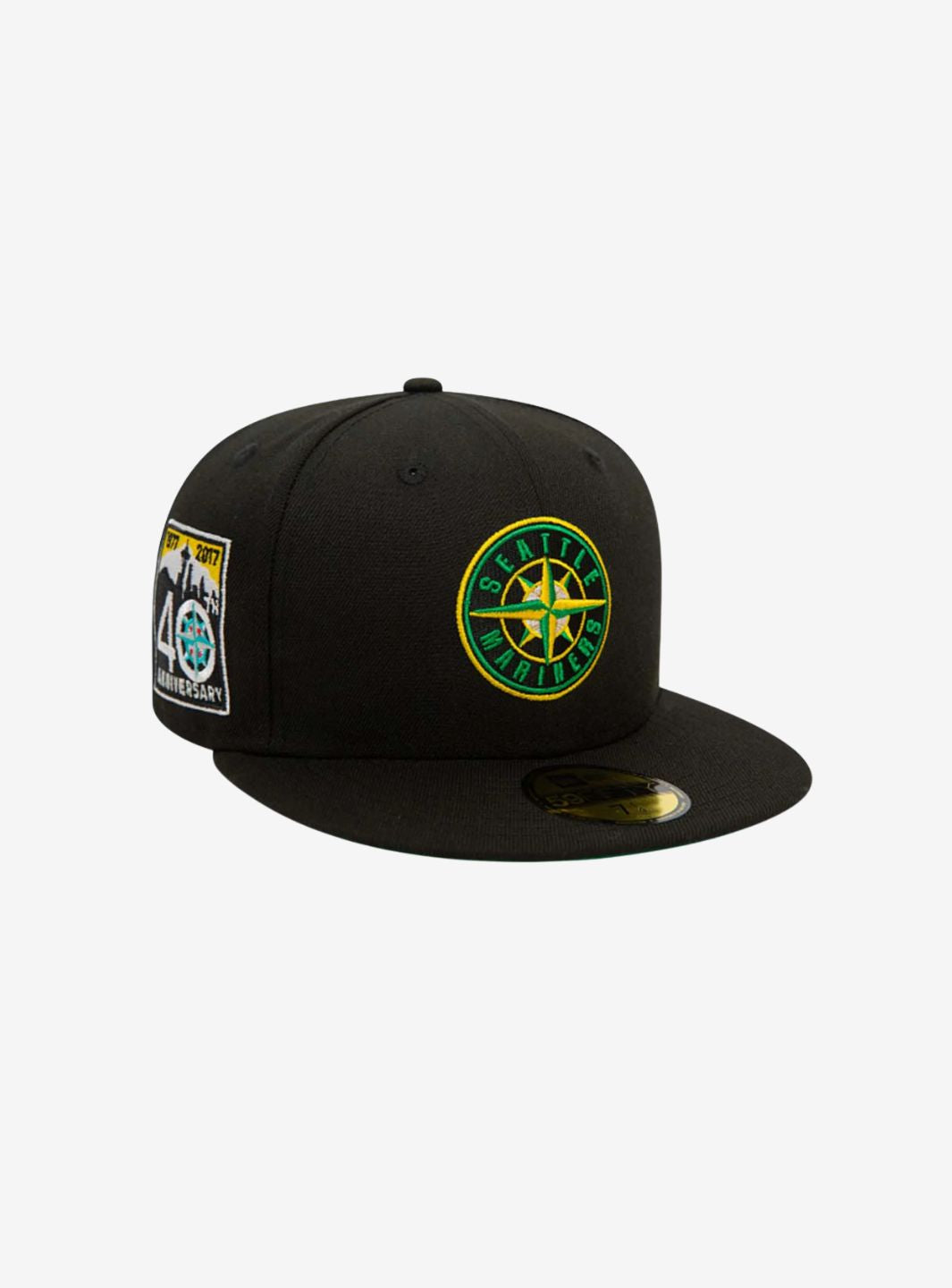 New Era Seattle Mariners MLB Cooperstown Alt 59FIFTY Black Fitted Cap | ResellZone