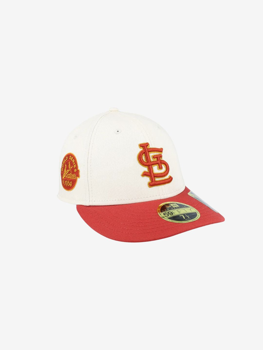 New Era St. Louis Cardinals Seasonal World Series 59FIFTY Low Profile Natural/Red Fitted | ResellZone