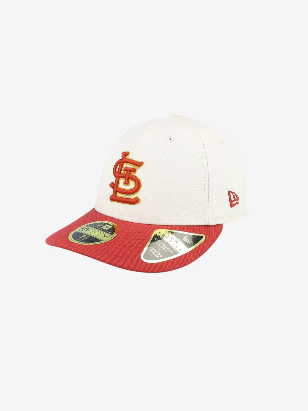 New Era St. Louis Cardinals Seasonal World Series 59FIFTY Low Profile Natural/Red Fitted | ResellZone